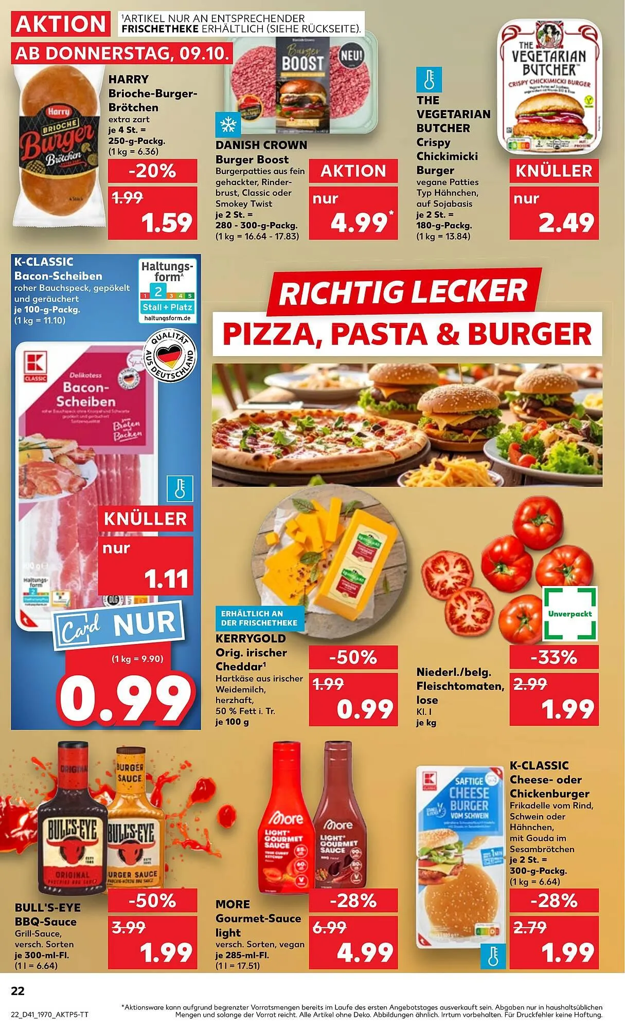 Kaufland Prospekt von 9. Oktober bis 15. Oktober 2025 - Prospekt seite 22