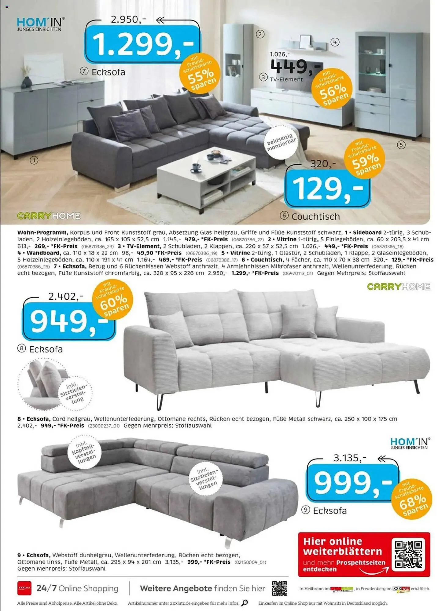 XXXLutz Prospekt von 25. Januar bis 8. Februar 2026 - Prospekt seite 20