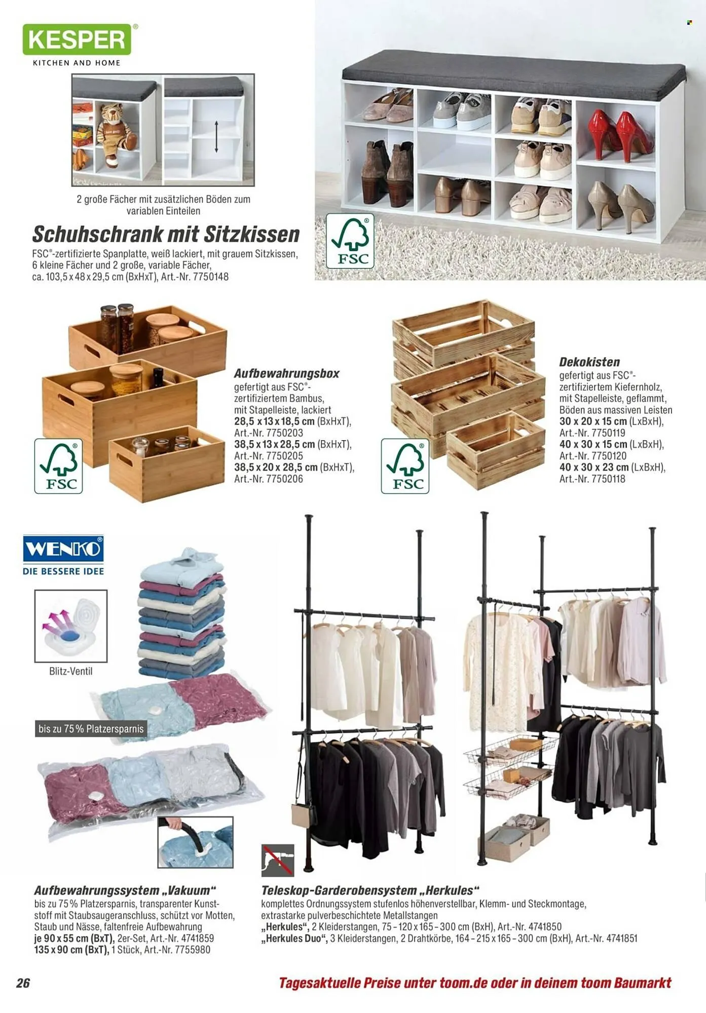 Toom Baumarkt Prospekt von 14. Februar bis 30. April 2026 - Prospekt seite 26