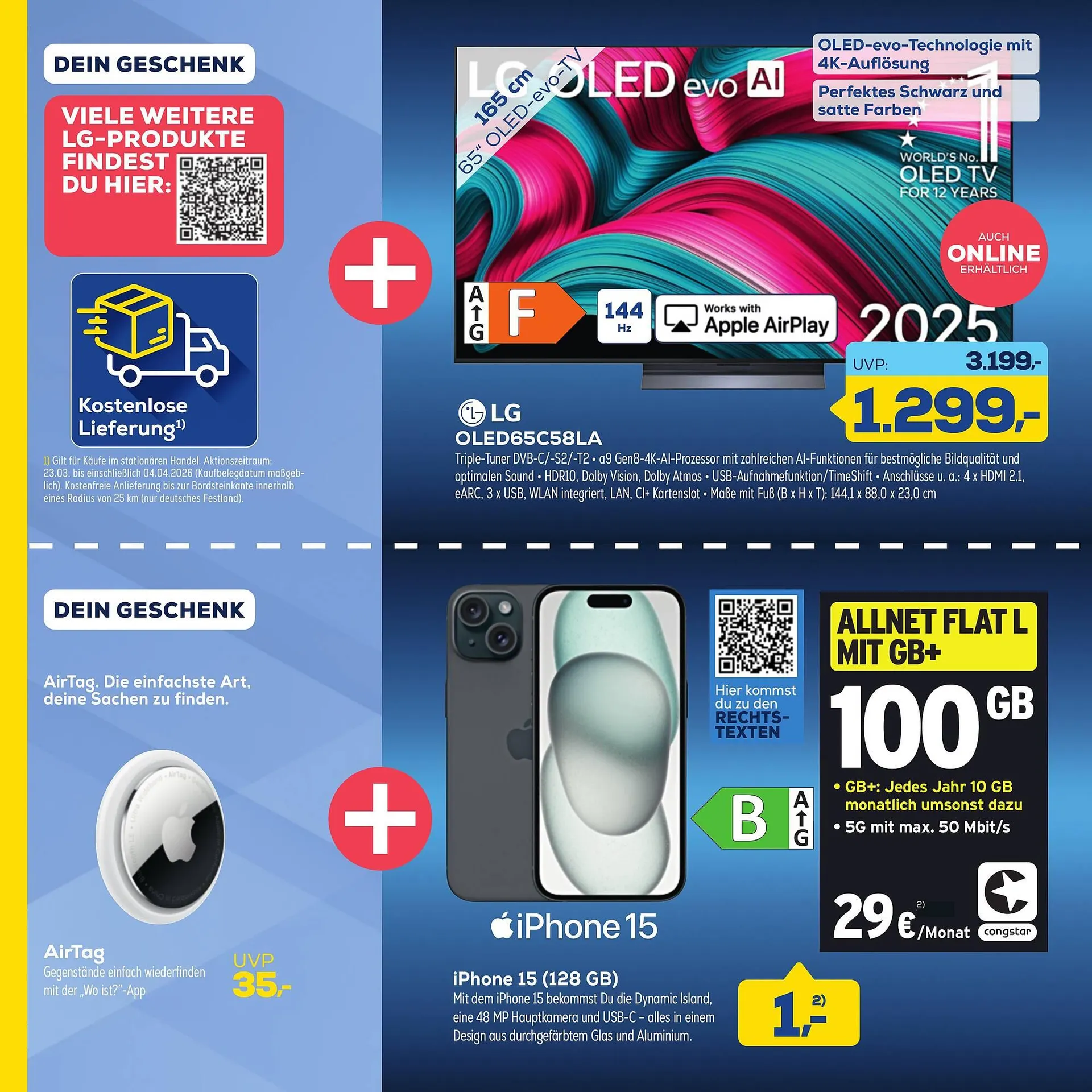 Euronics Prospekt von 23. März bis 4. April 2026 - Prospekt seite 20