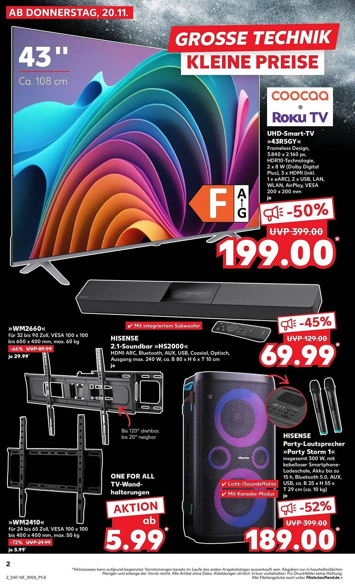 Kaufland Prospekt von 20. November bis 26. November 2025 - Prospekt seite 2