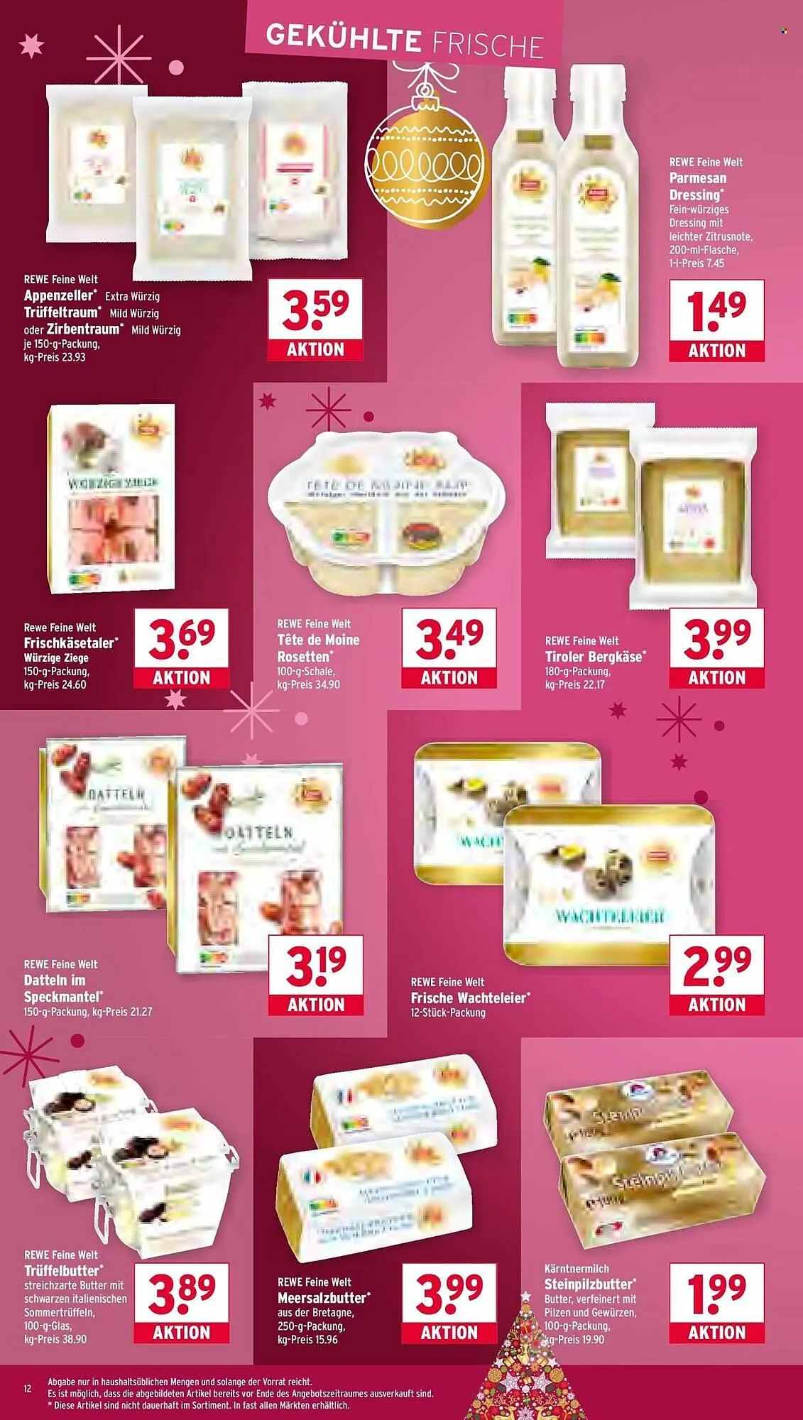 Wasgau Prospekt von 15. Dezember bis 20. Dezember 2025 - Prospekt seite 12