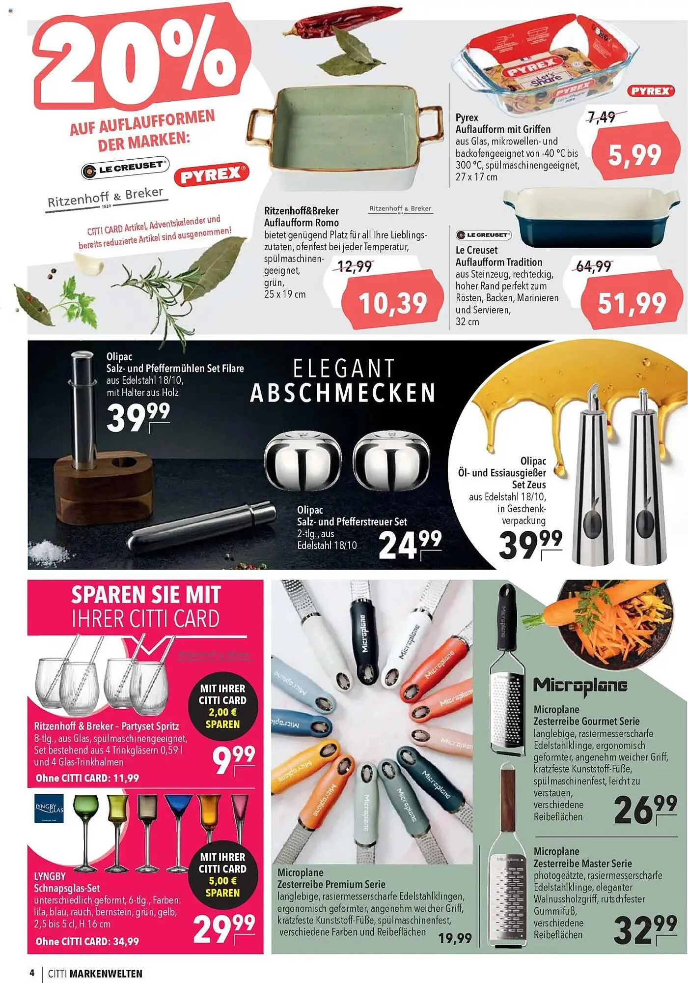 CITTI Markt Prospekt von 29. Oktober bis 18. November 2025 - Prospekt seite 4