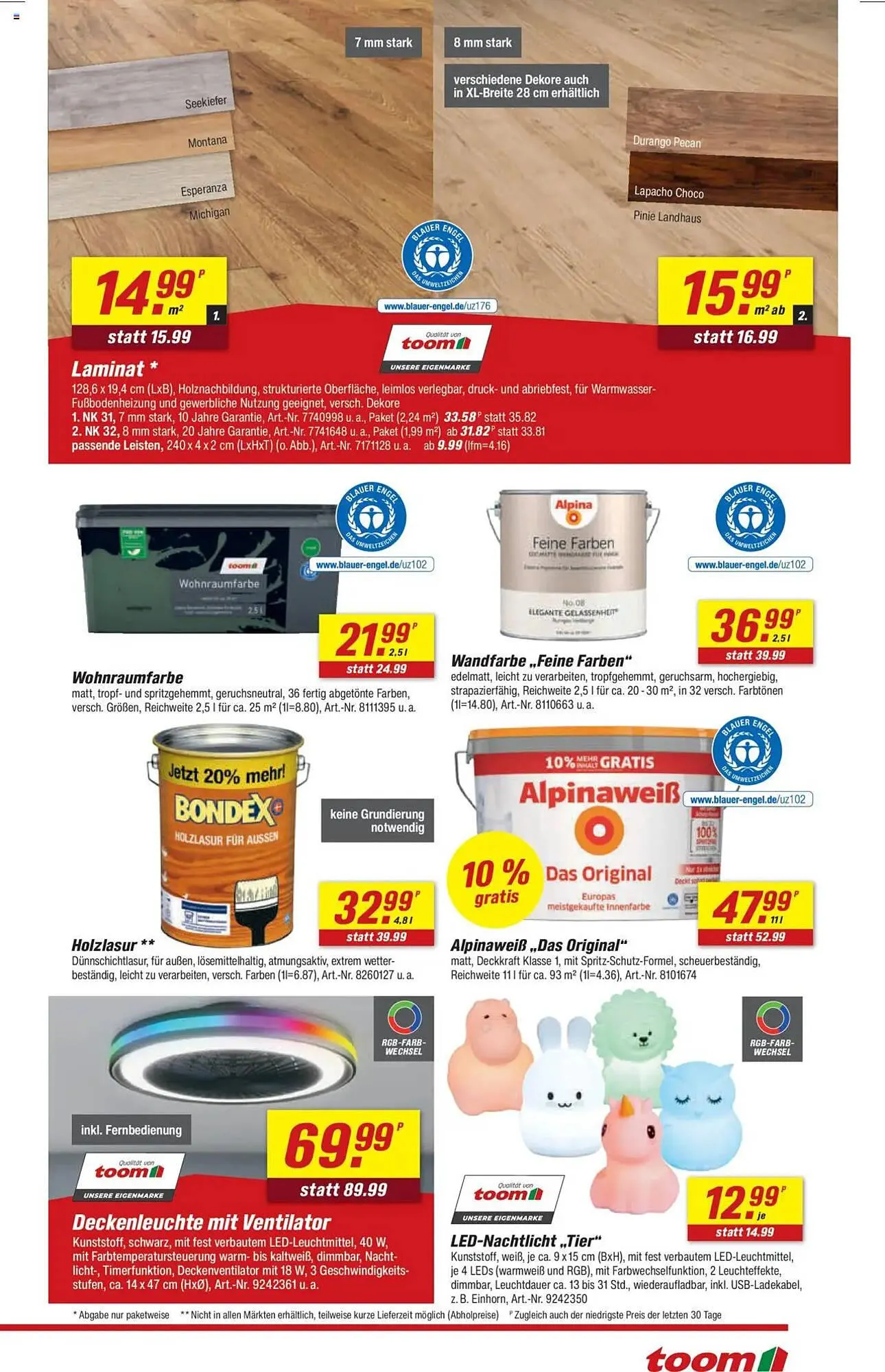 toom Baumarkt Prospekt von 21. Juni bis 27. Juni 2025 - Prospekt seite 13