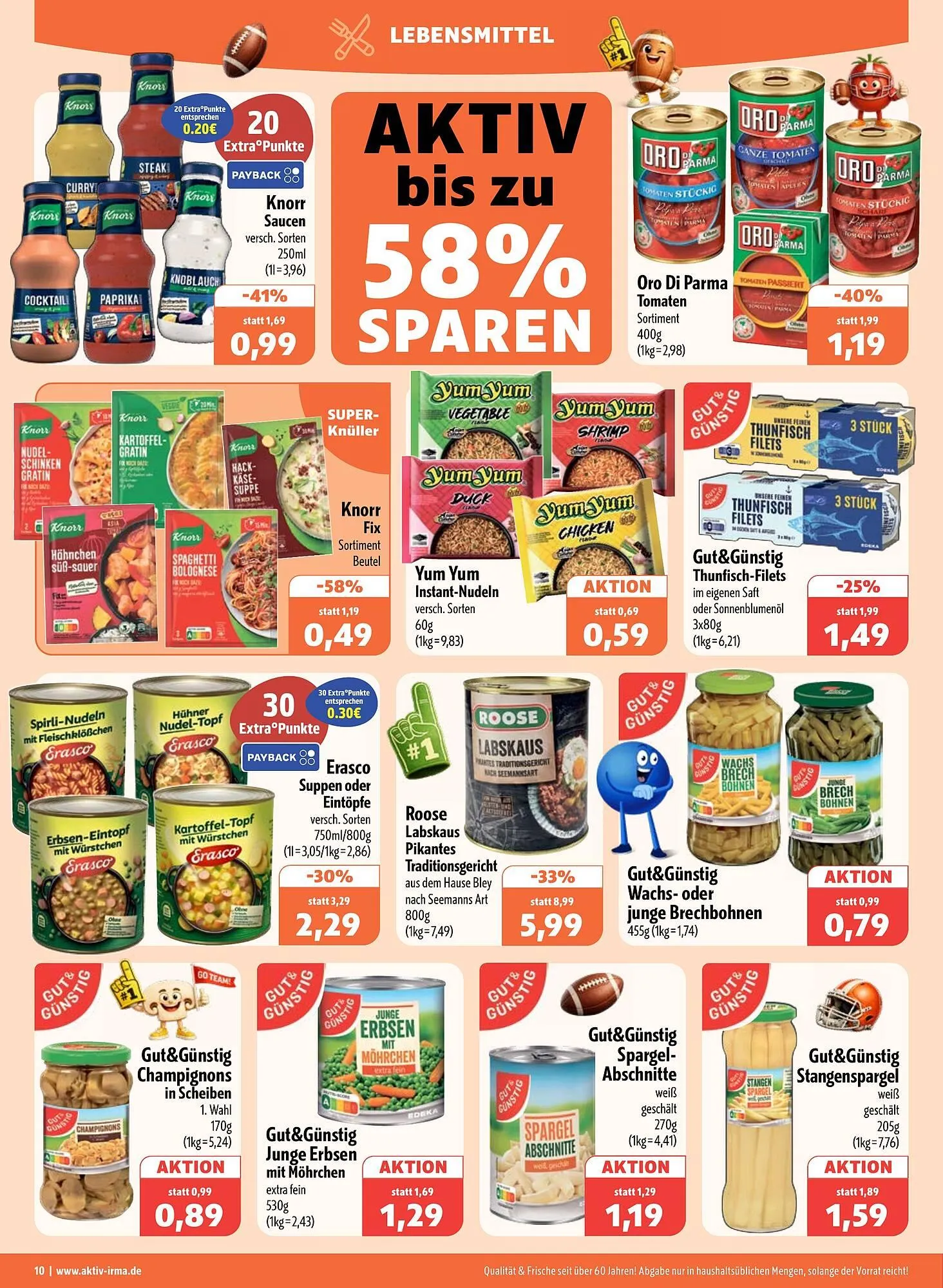 Aktiv Irma Prospekt von 2. Februar bis 7. Februar 2026 - Prospekt seite 10