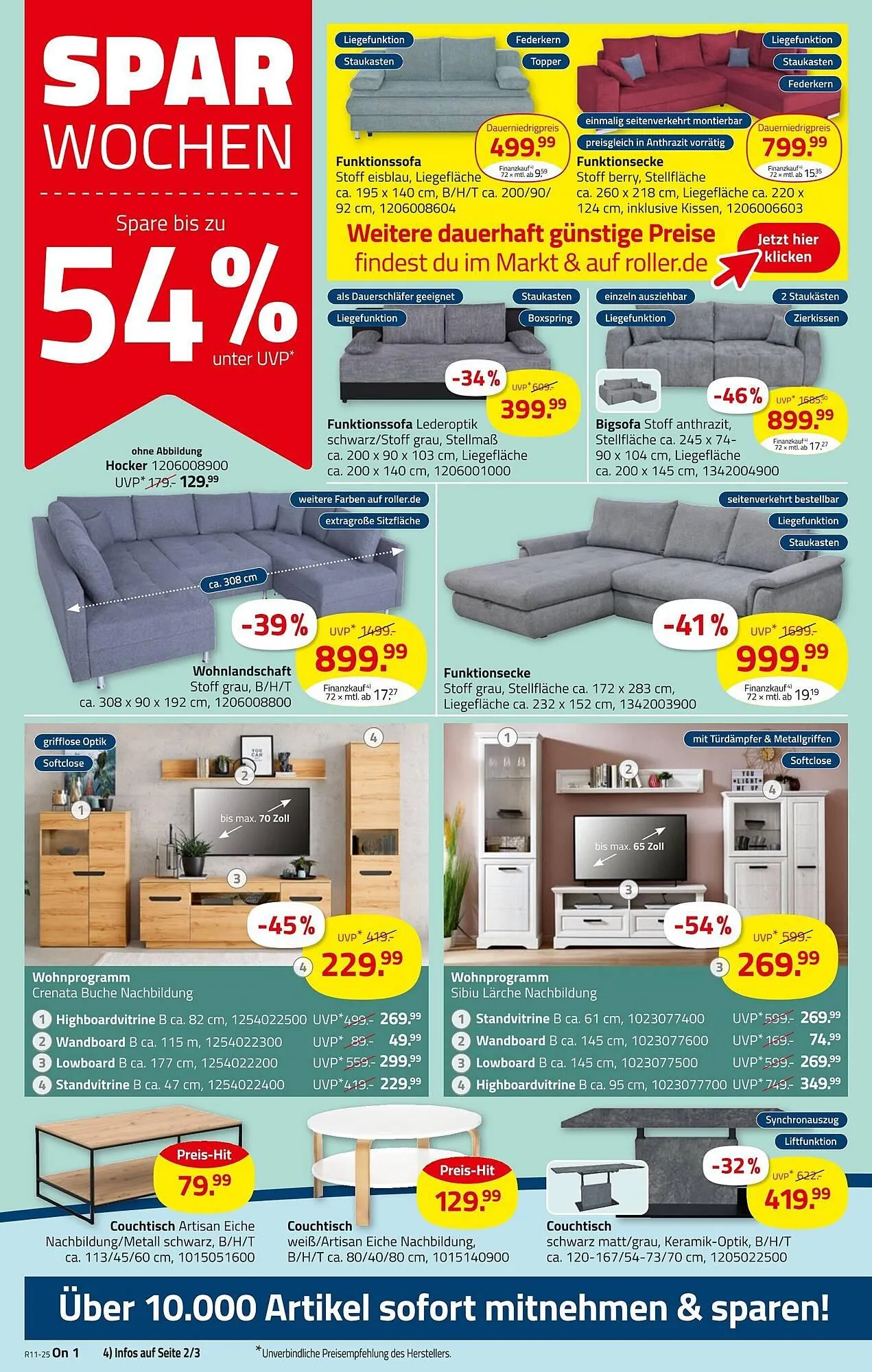 ROLLER Prospekt von 9. März bis 22. März 2025 - Prospekt seite 6