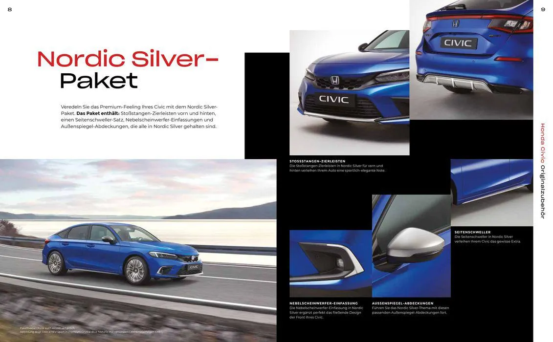 Honda CIVIC ZUBEHÖRBROSCHÜRE von 9. April bis 9. April 2025 - Prospekt seite 5