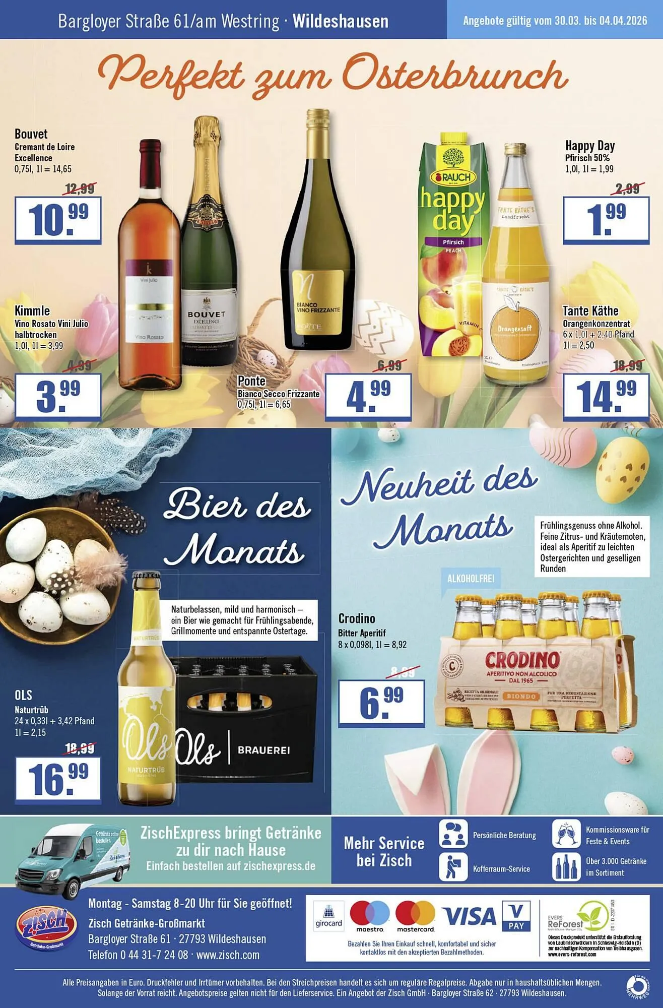 Zisch Prospekt von 30. März bis 4. April 2026 - Prospekt seite 8