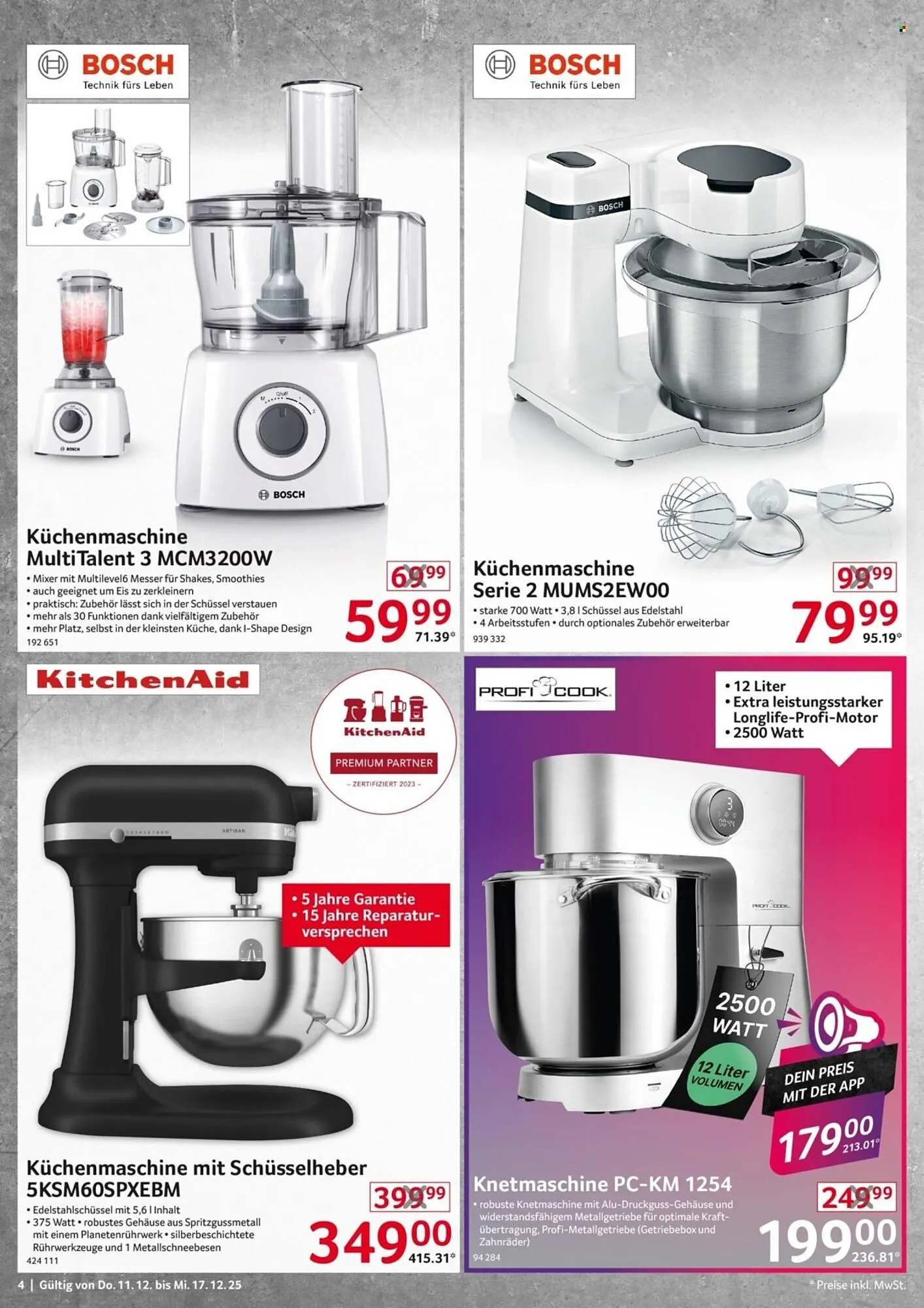 Selgros Prospekt von 11. Dezember bis 17. Dezember 2025 - Prospekt seite 4