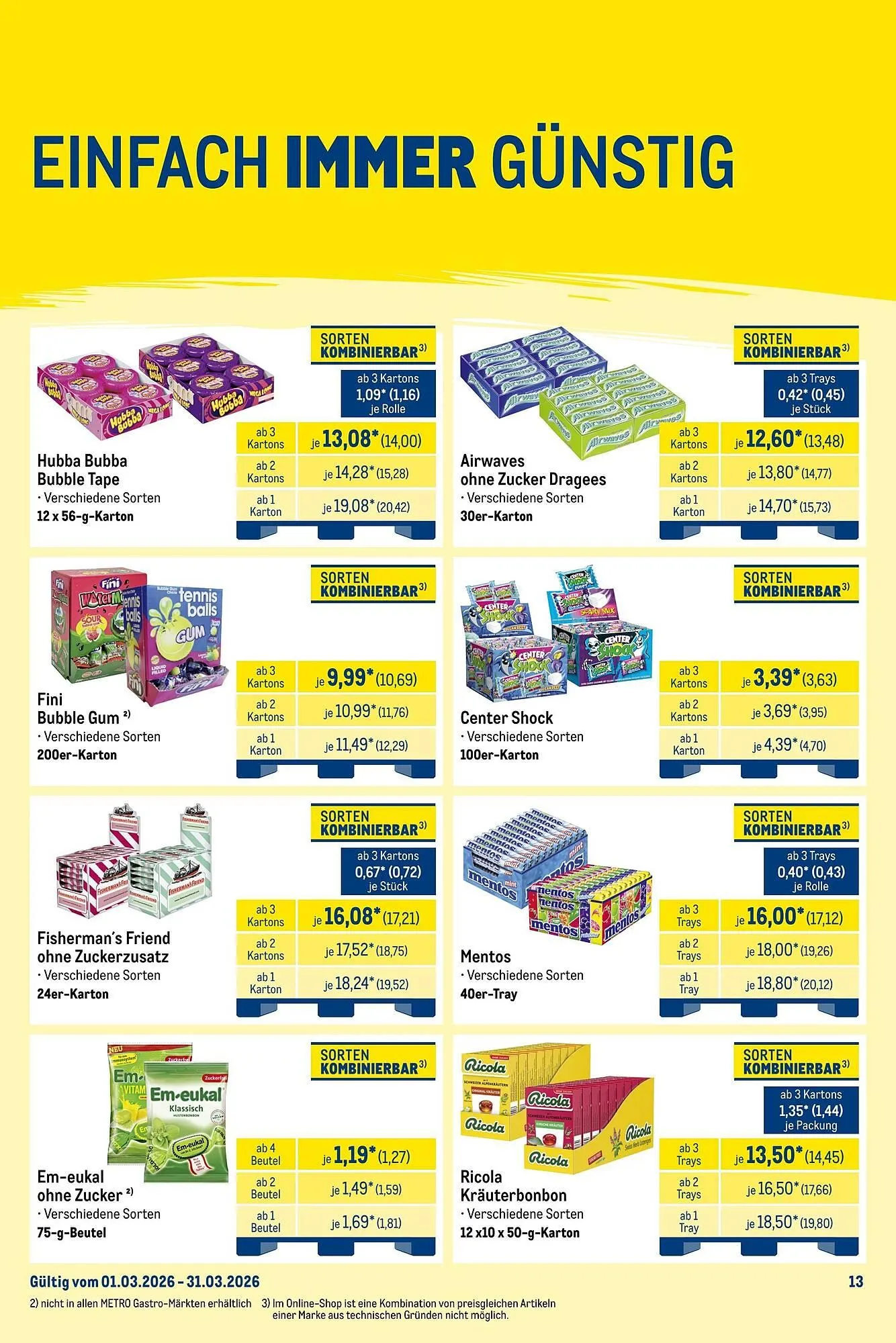METRO Prospekt von 1. März bis 31. März 2026 - Prospekt seite 13