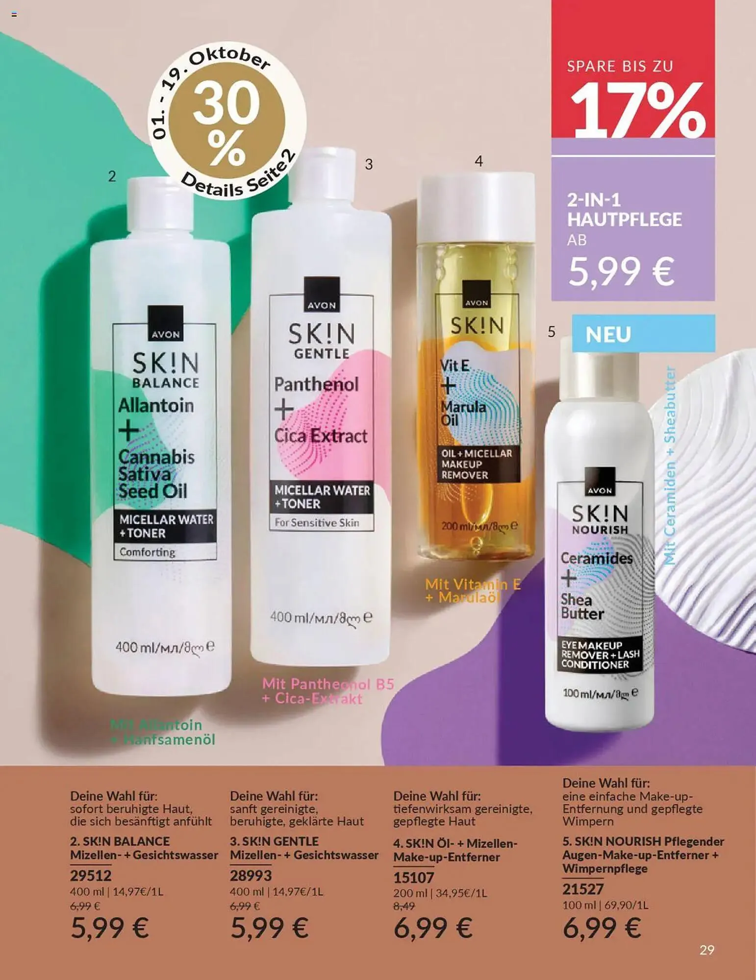 Avon Prospekt von 1. Oktober bis 31. Oktober 2025 - Prospekt seite 31