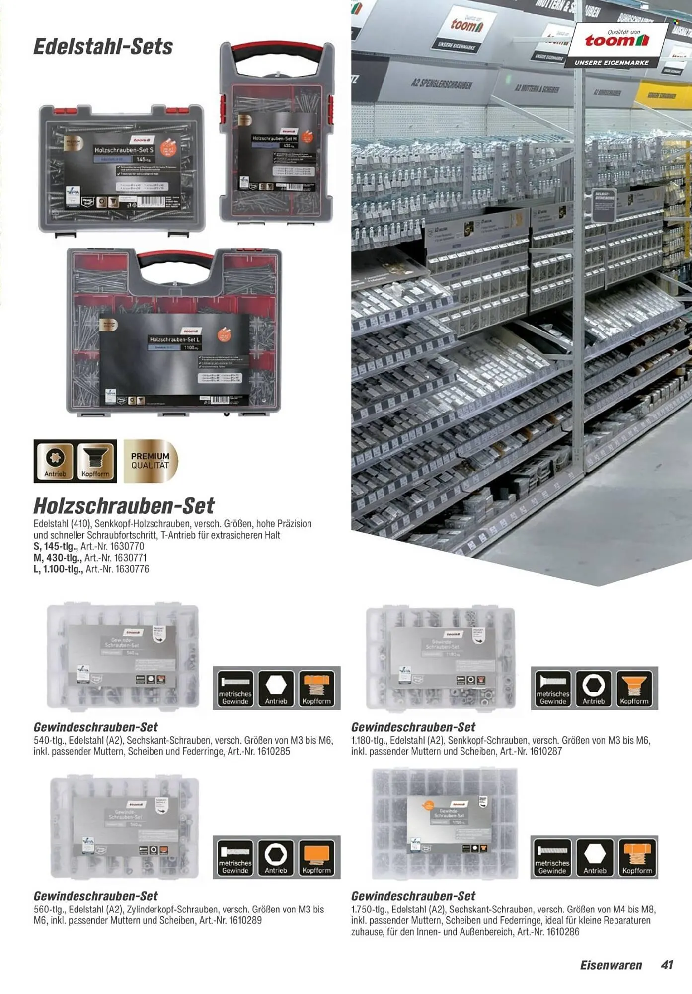 Toom Baumarkt Prospekt von 28. März bis 30. Juni 2026 - Prospekt seite 41