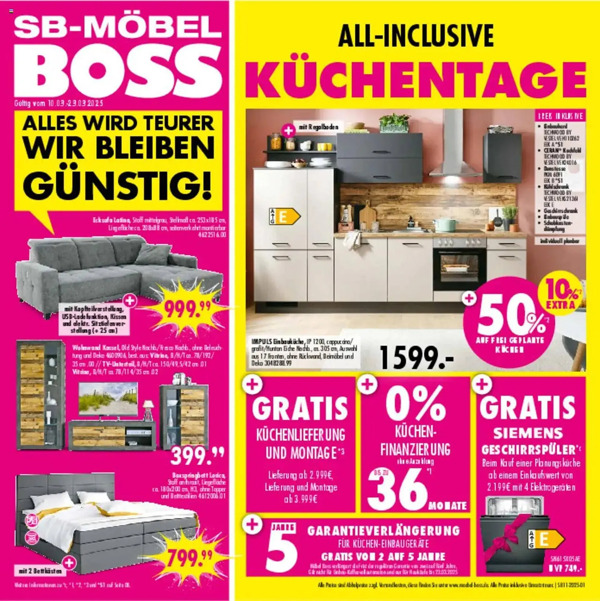 Möbel Boss Prospekt - 1