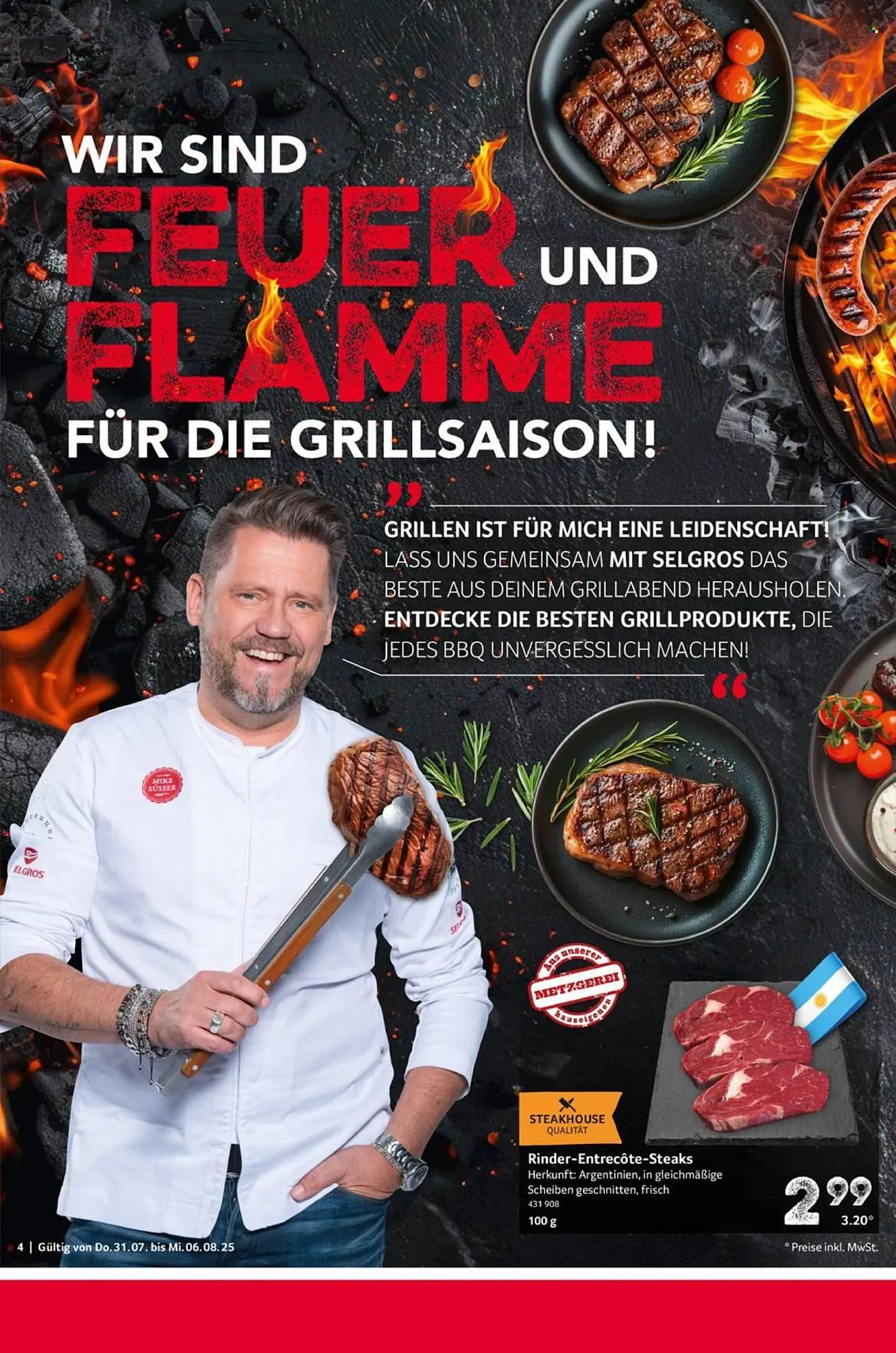 Selgros Prospekt von 31. Juli bis 6. August 2025 - Prospekt seite 4