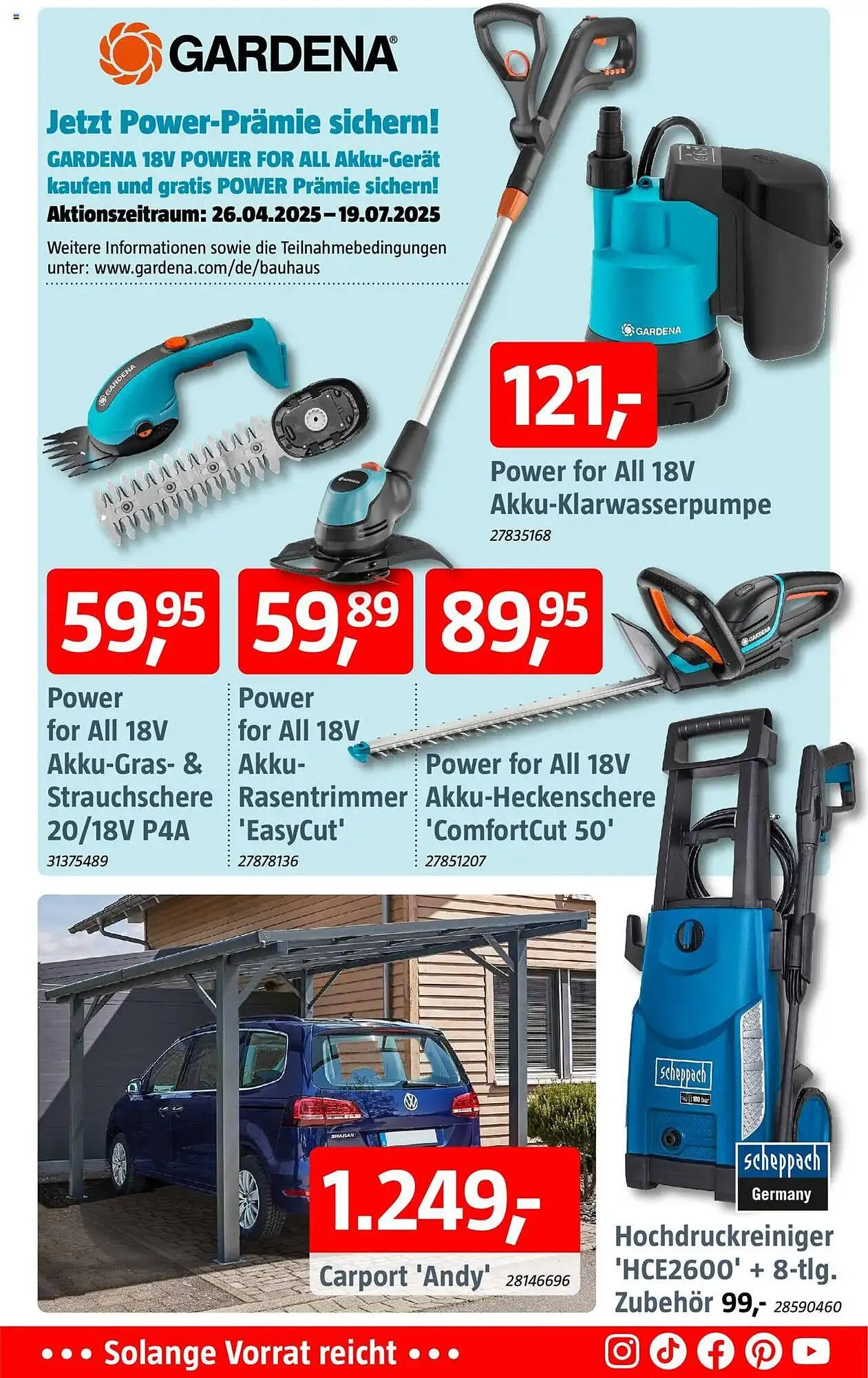 Bauhaus Prospekt von 29. Juni bis 19. Juli 2025 - Prospekt seite 6