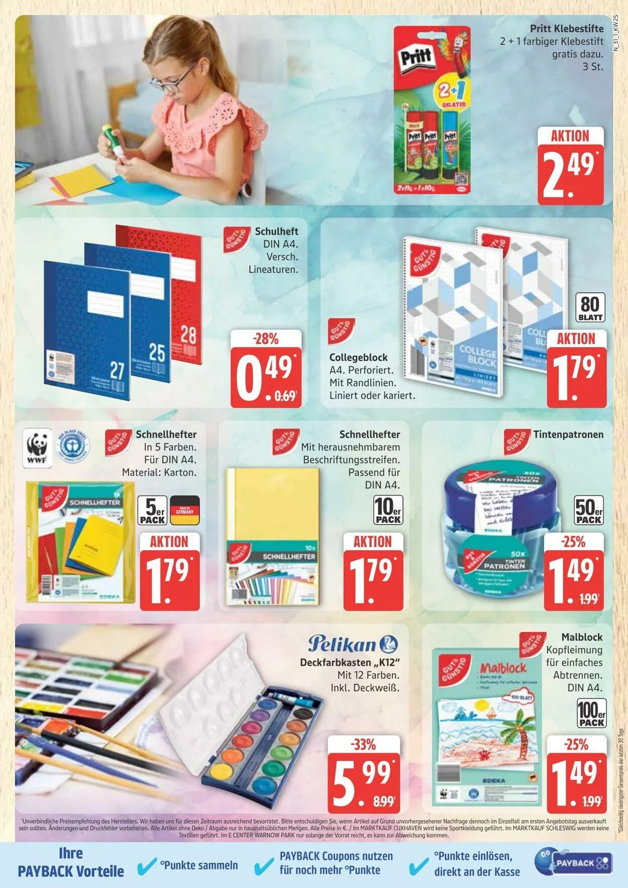 Marktkauf Aktueller Prospekt von 23. Juni bis 28. Juni 2025 - Prospekt seite 31