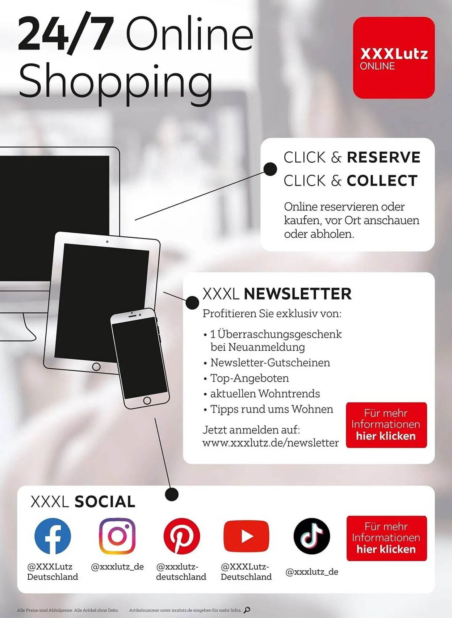XXXLutz Prospekt von 14. Juli bis 20. Juli 2025 - Prospekt seite 30
