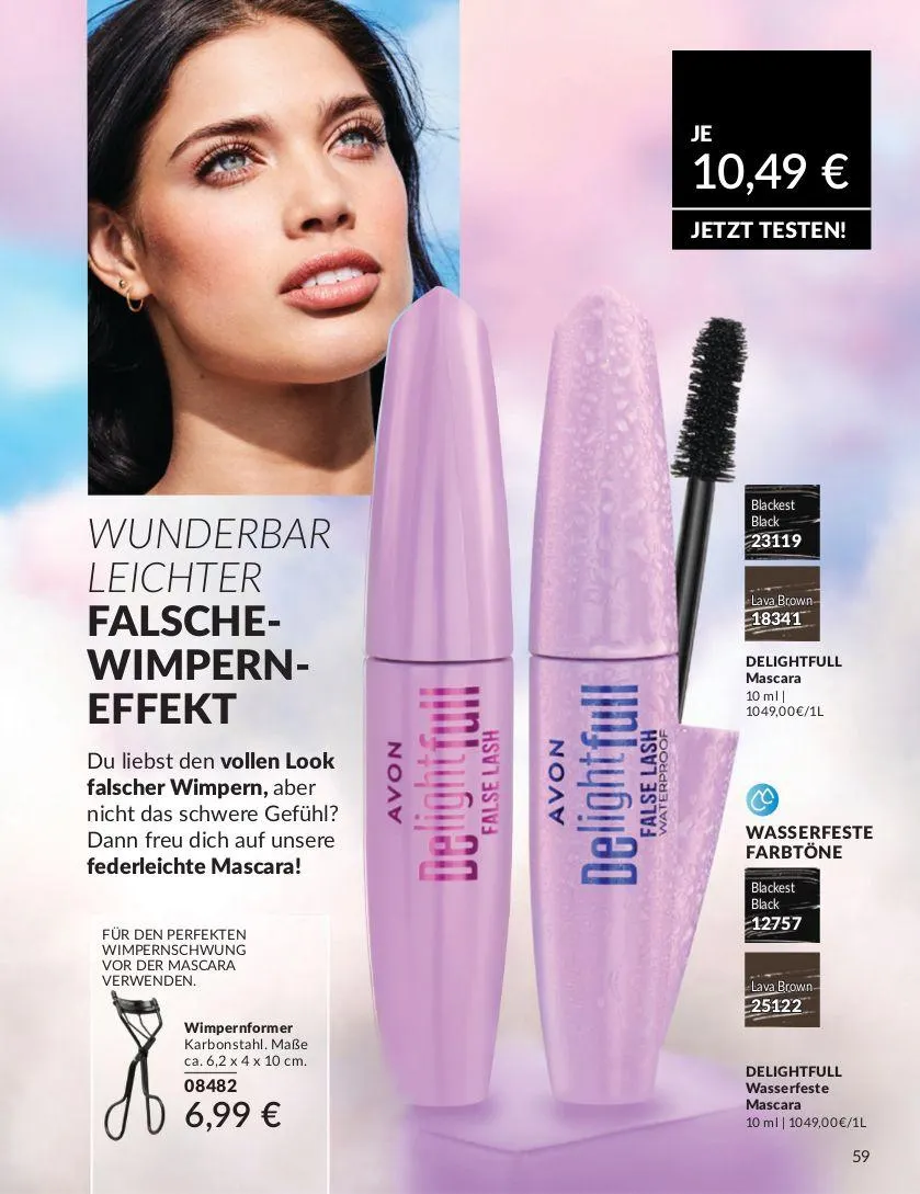 Avon Aktueller Prospekt von 19. März bis 2. April 2025 - Prospekt seite 59