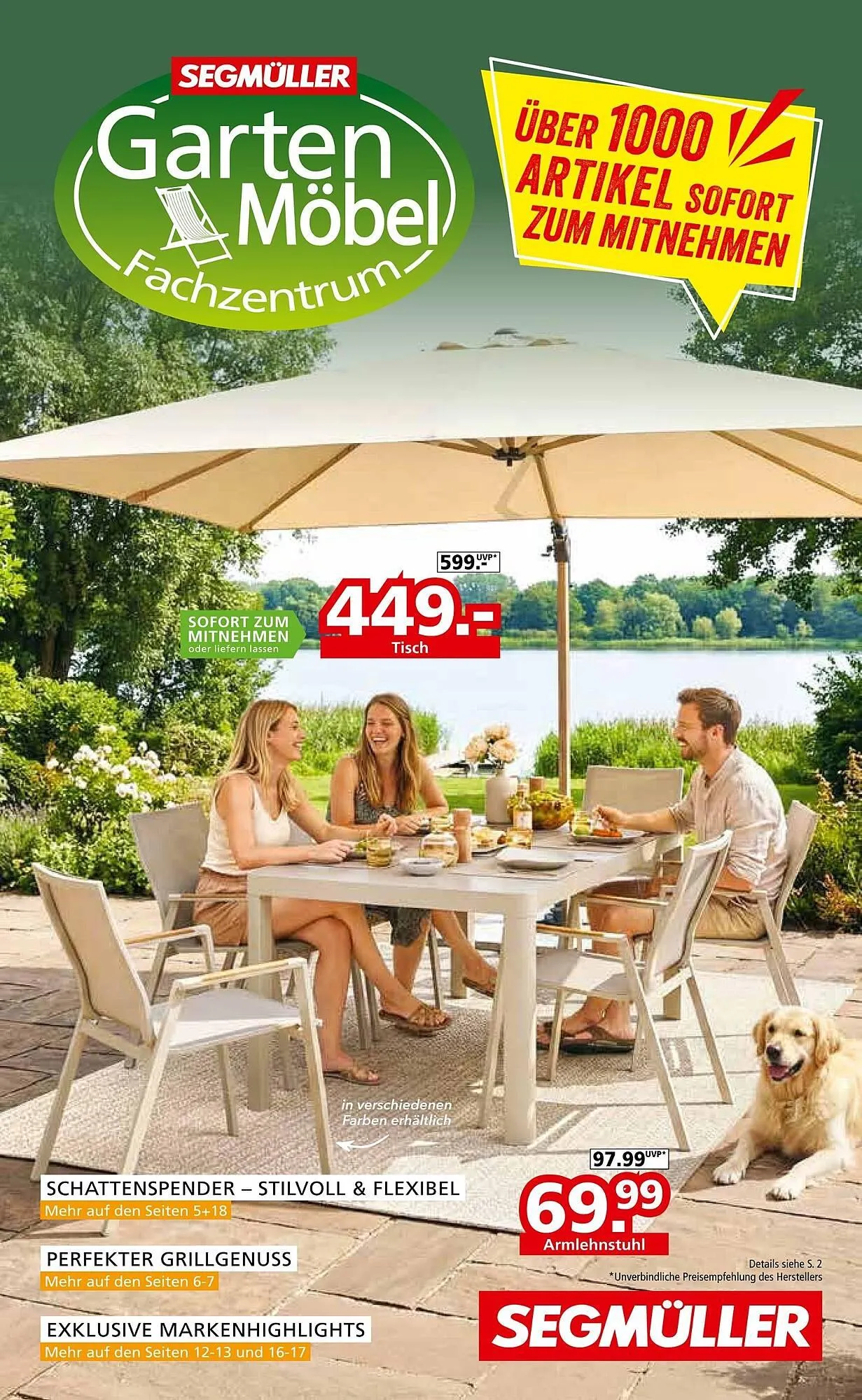 Segmüller Prospekt von 11. April bis 2. Mai 2026 - Prospekt seite 1