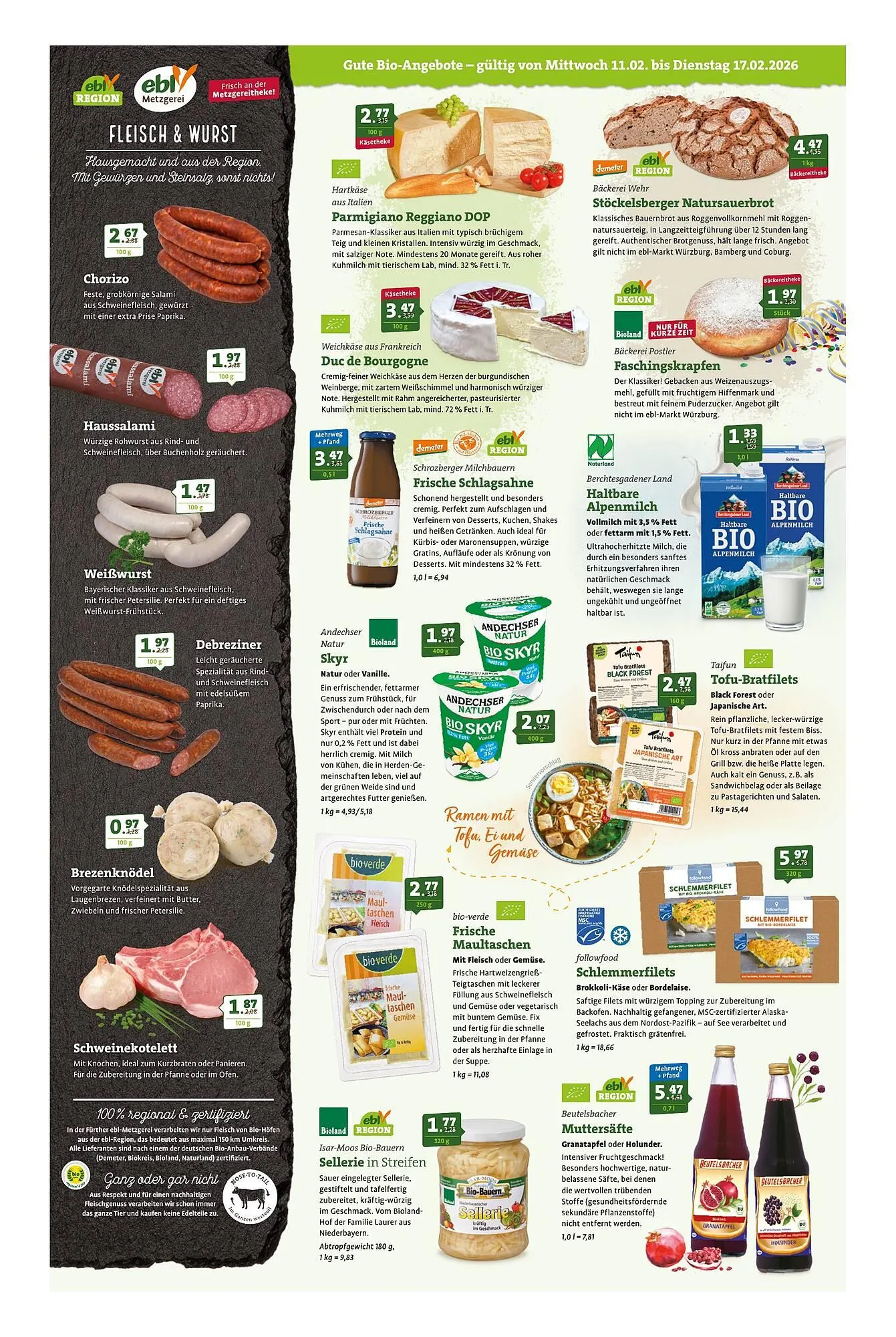 Ebl Naturkost Prospekt von 11. Februar bis 17. Februar 2026 - Prospekt seite 2