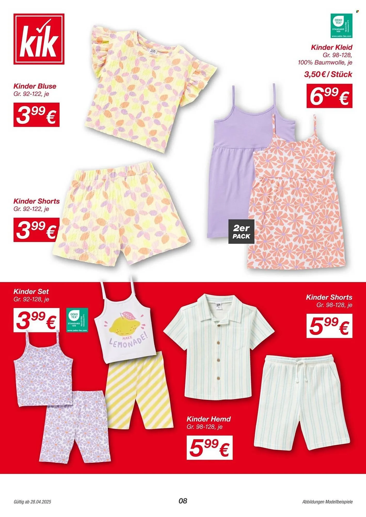 KiK Prospekt von 28. April bis 4. Mai 2025 - Prospekt seite 8