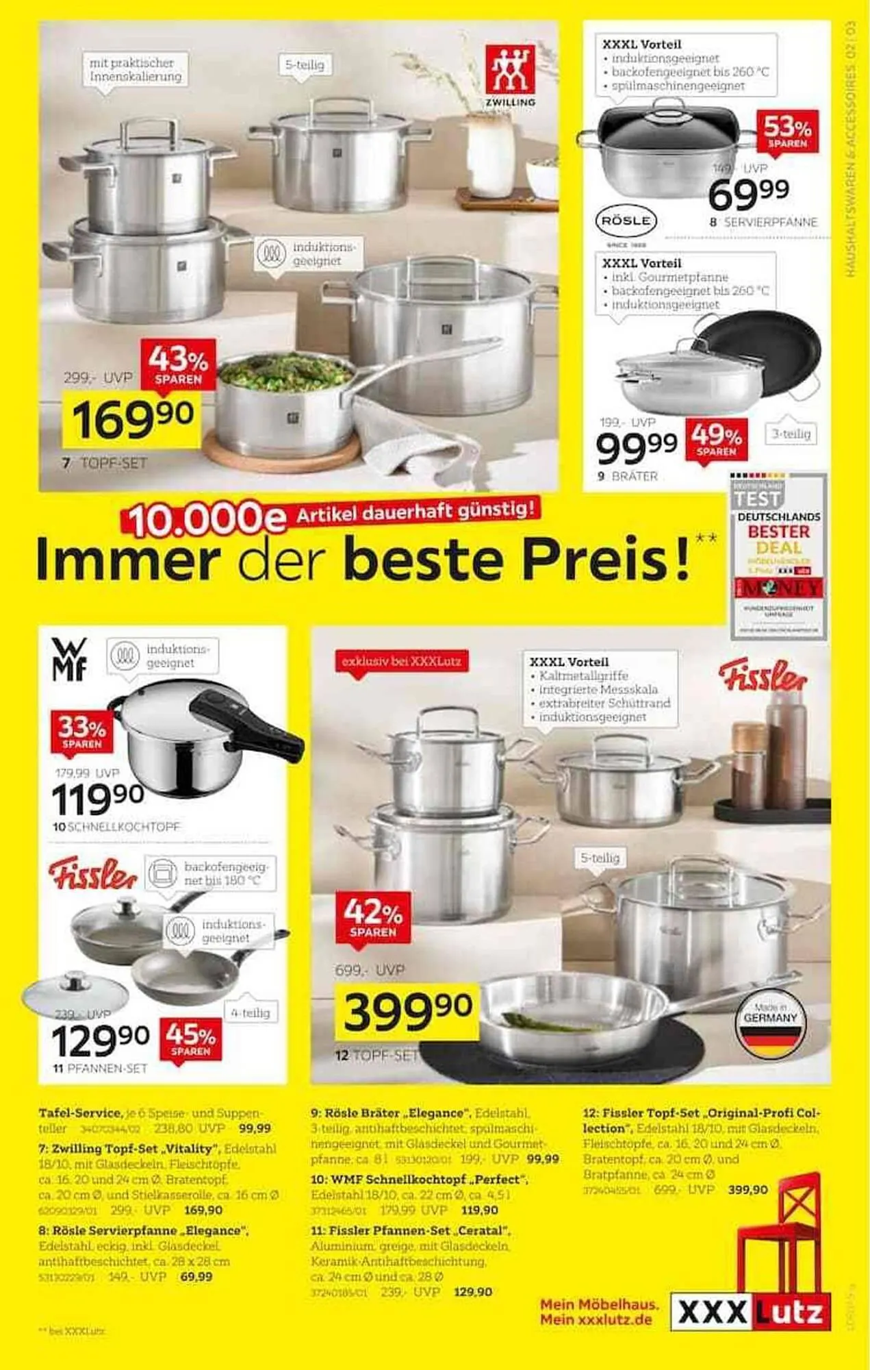 XXXLutz Prospekt von 30. Juni bis 13. Juli 2025 - Prospekt seite 3