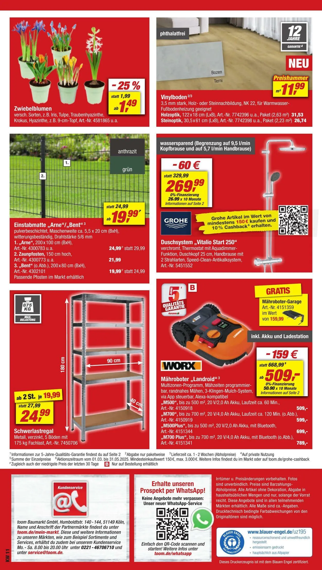 toom Baumarkt Aktueller Prospekt von 31. März bis 14. April 2025 - Prospekt seite 16