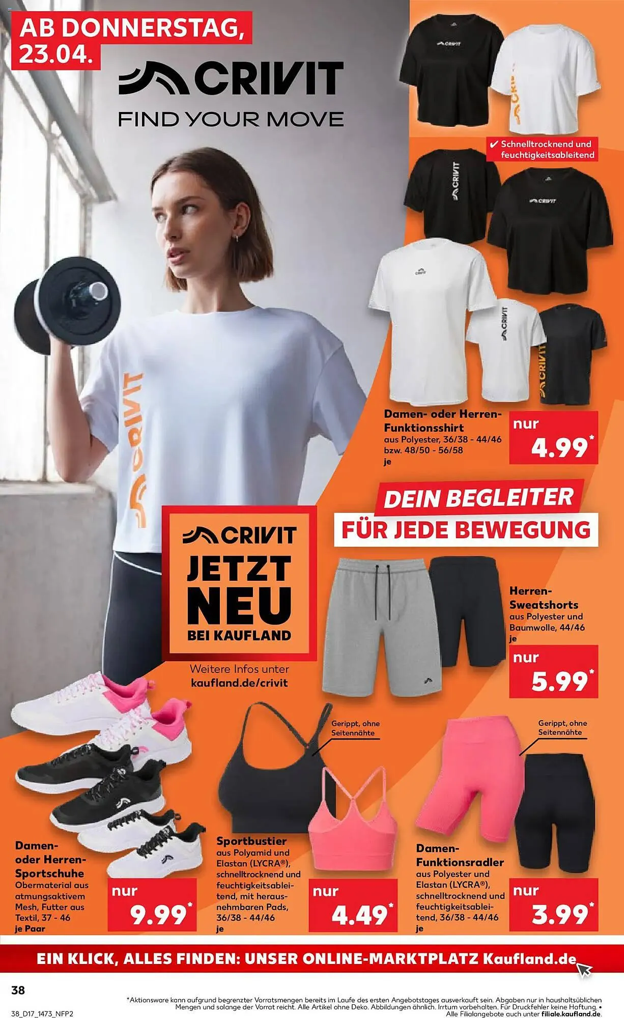 Kaufland Prospekt von 23. April bis 29. April 2026 - Prospekt seite 38