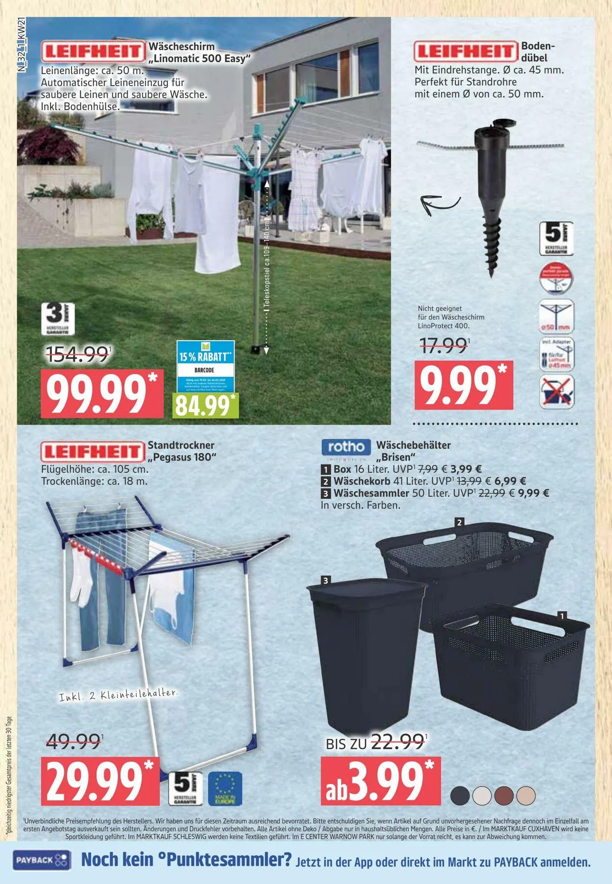 Marktkauf Aktueller Prospekt von 19. Mai bis 24. Mai 2025 - Prospekt seite 32