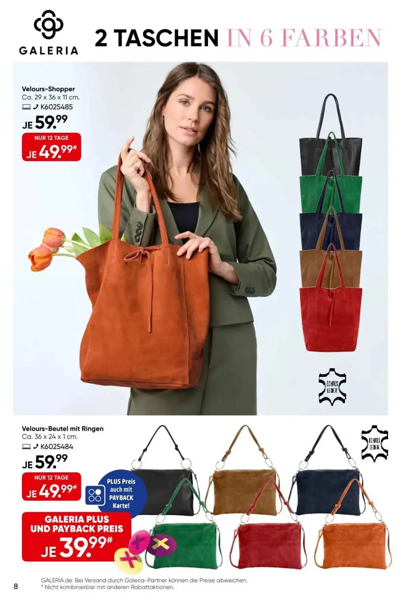 Galeria Kaufhof Prospekt von 17. März bis 29. März 2026 - Prospekt seite 8