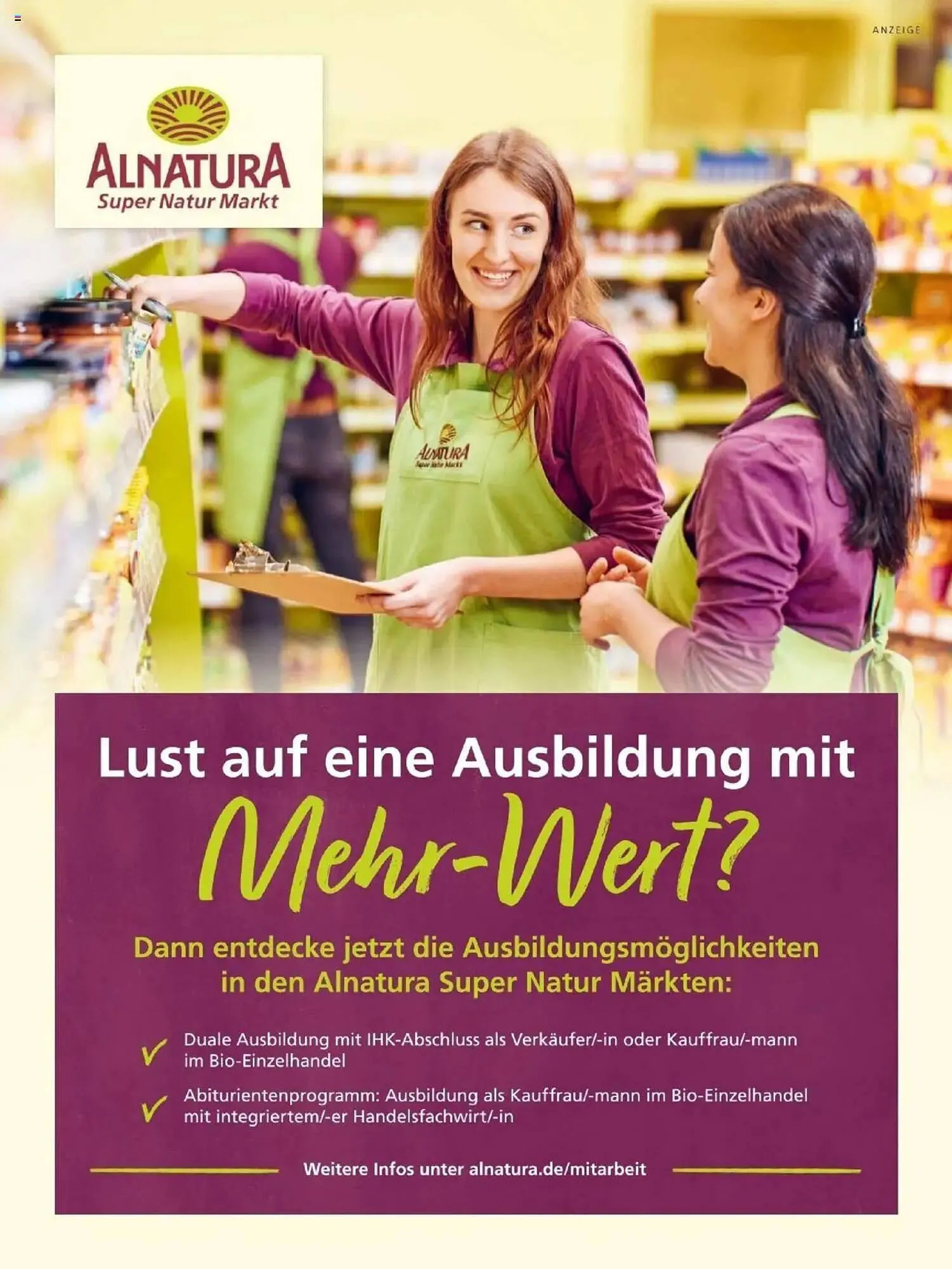 Alnatura Prospekt von 1. August bis 31. August 2025 - Prospekt seite 2