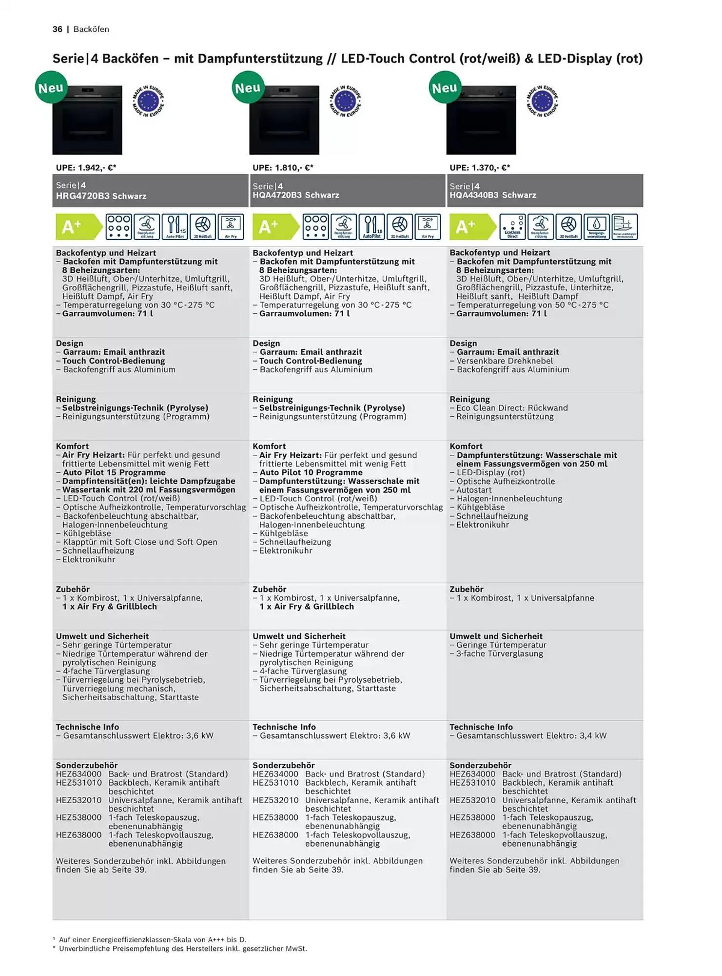 Bosch Prospekt von 29. Oktober bis 31. Dezember 2025 - Prospekt seite 36