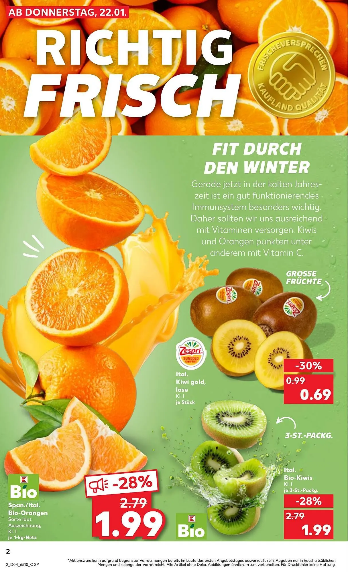 Kaufland Prospekt von 22. Januar bis 28. Januar 2026 - Prospekt seite 2
