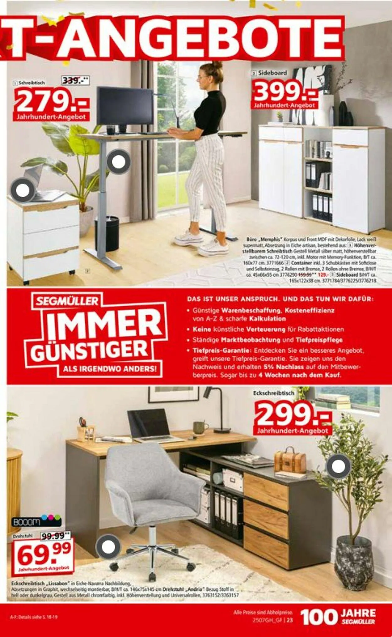 SEGMÜLLER von 19. Juli bis 2. August 2025 - Prospekt seite 39