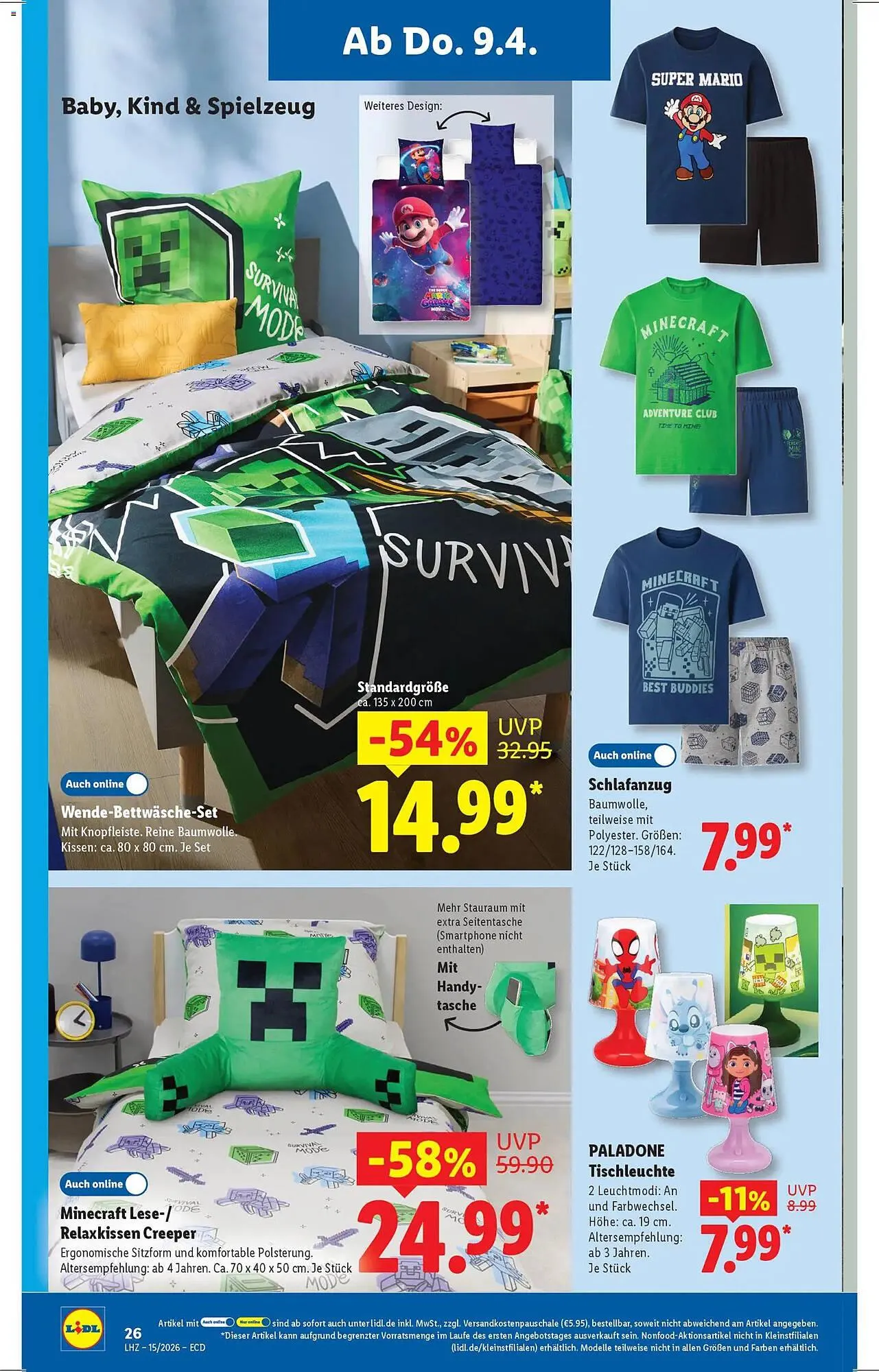 Lidl Prospekt von 7. April bis 11. April 2026 - Prospekt seite 26