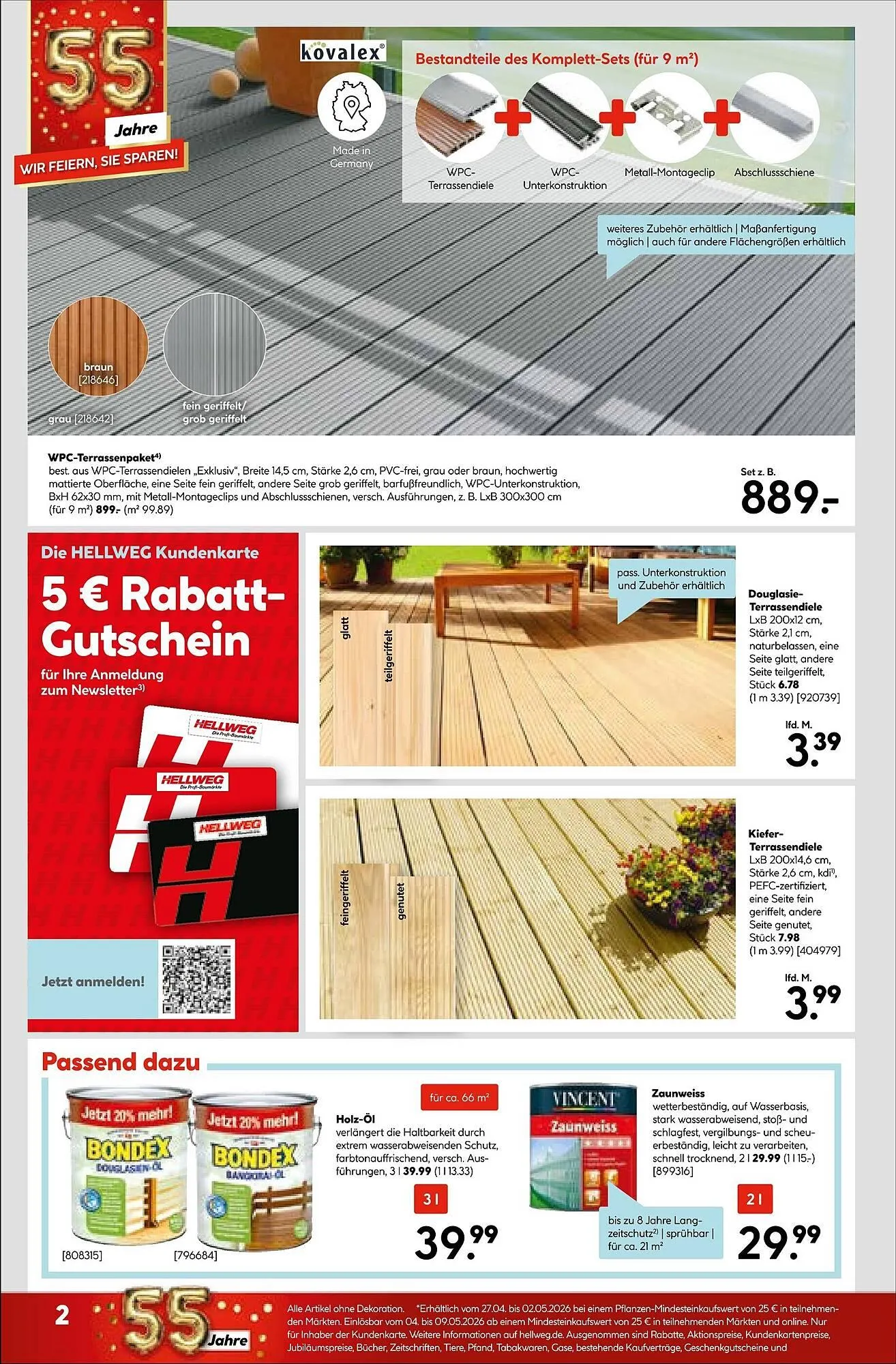 Hellweg Prospekt von 27. April bis 2. Mai 2026 - Prospekt seite 2