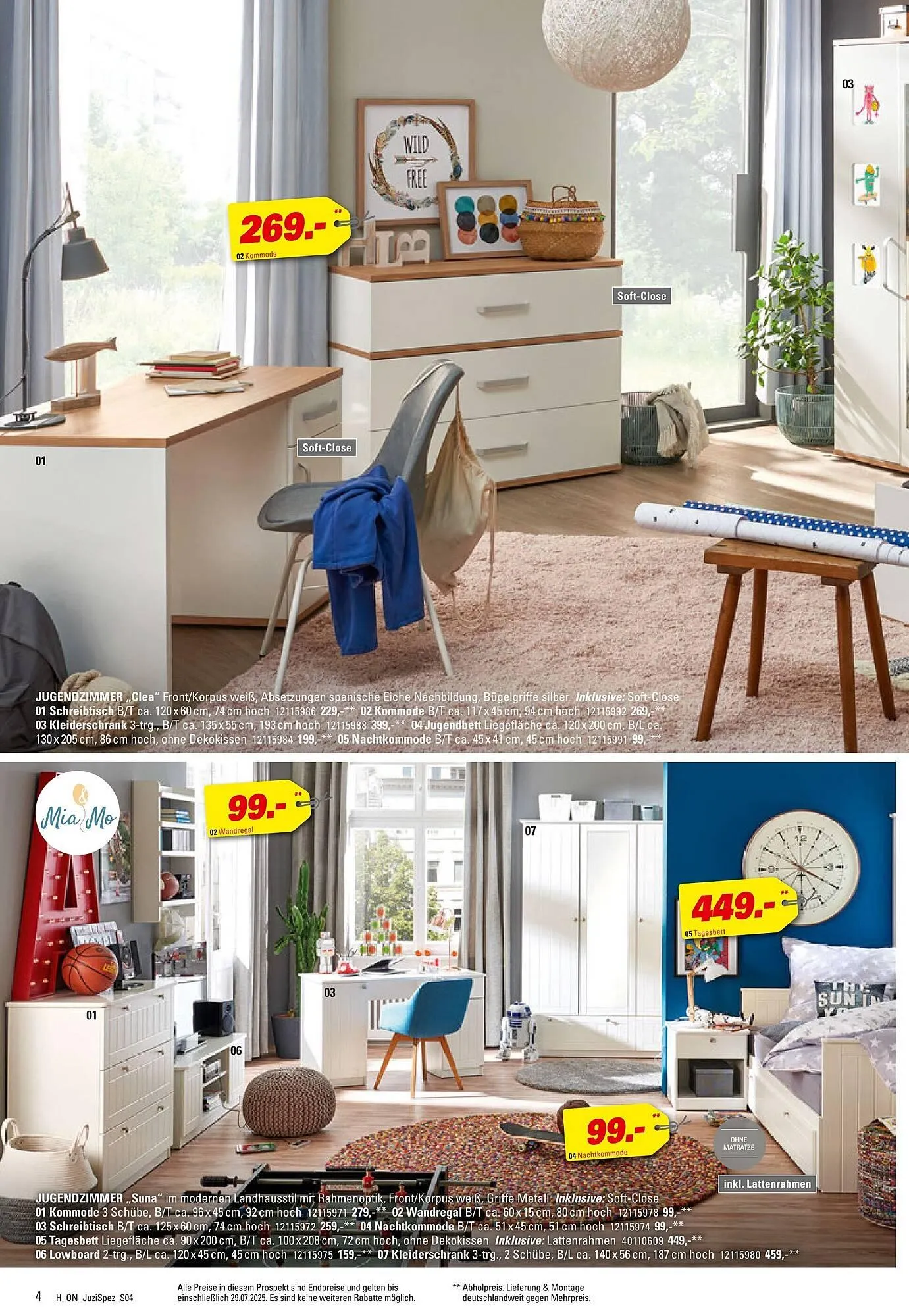 Höffner Prospekt von 16. Juli bis 29. Juli 2025 - Prospekt seite 4