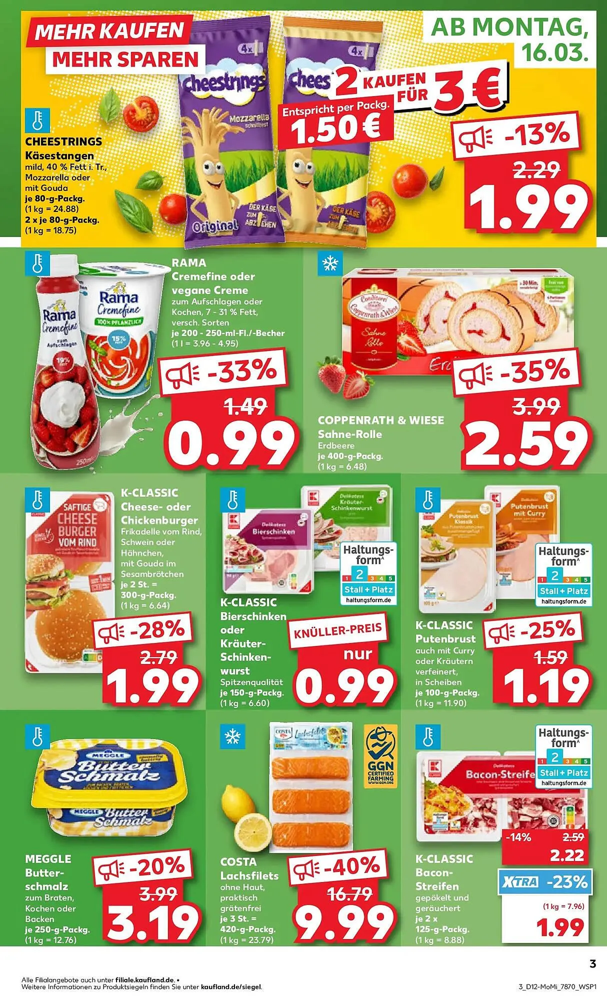 Kaufland Prospekt von 15. März bis 18. März 2026 - Prospekt seite 3