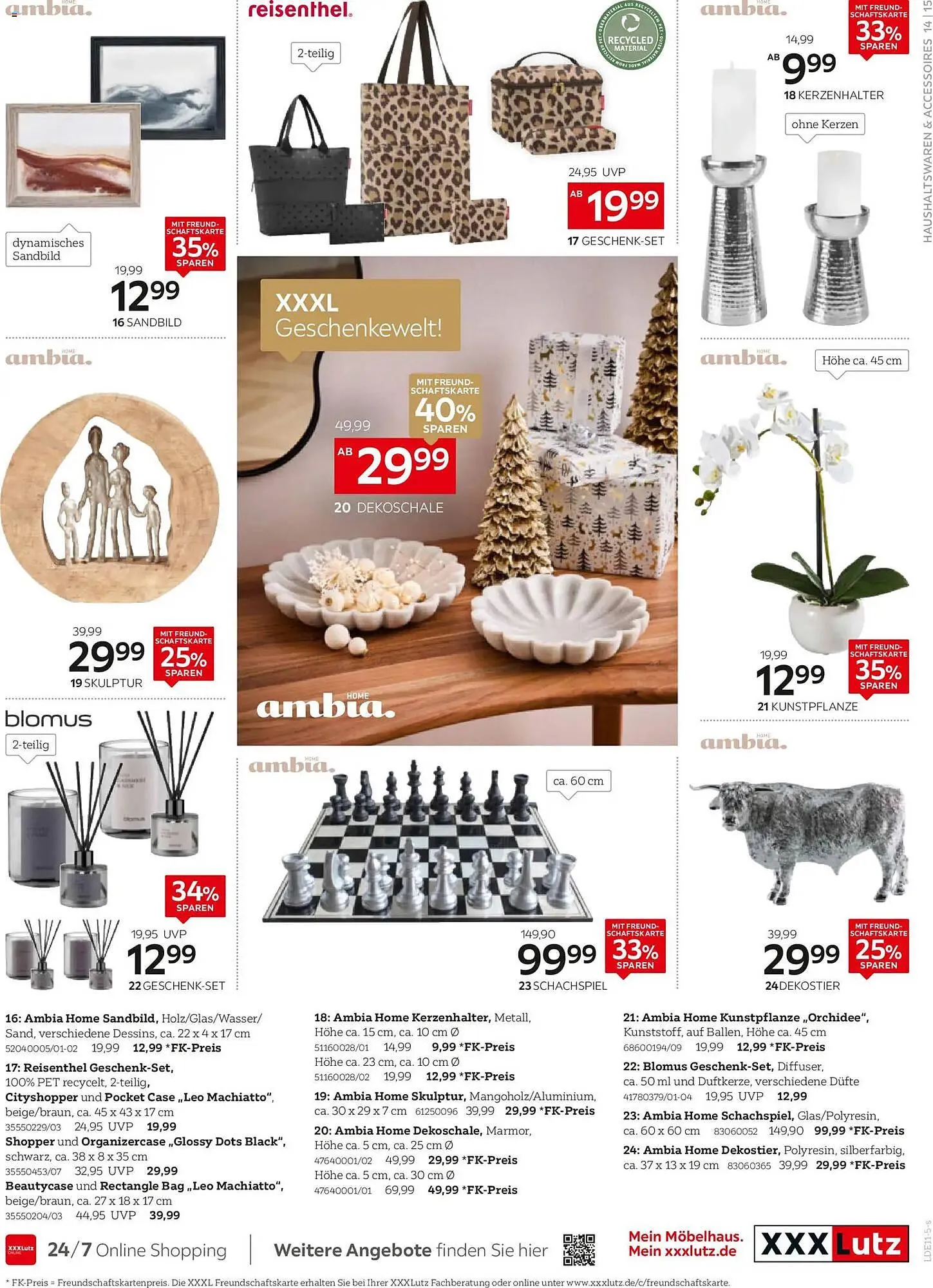 XXXLutz Prospekt von 16. November bis 30. November 2025 - Prospekt seite 15