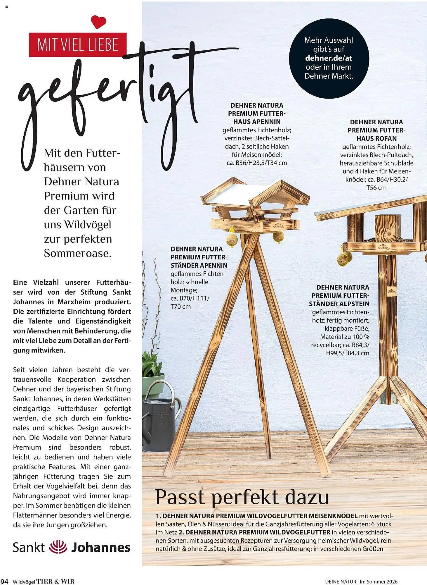 Dehner Prospekt von 17. April bis 31. August 2026 - Prospekt seite 94