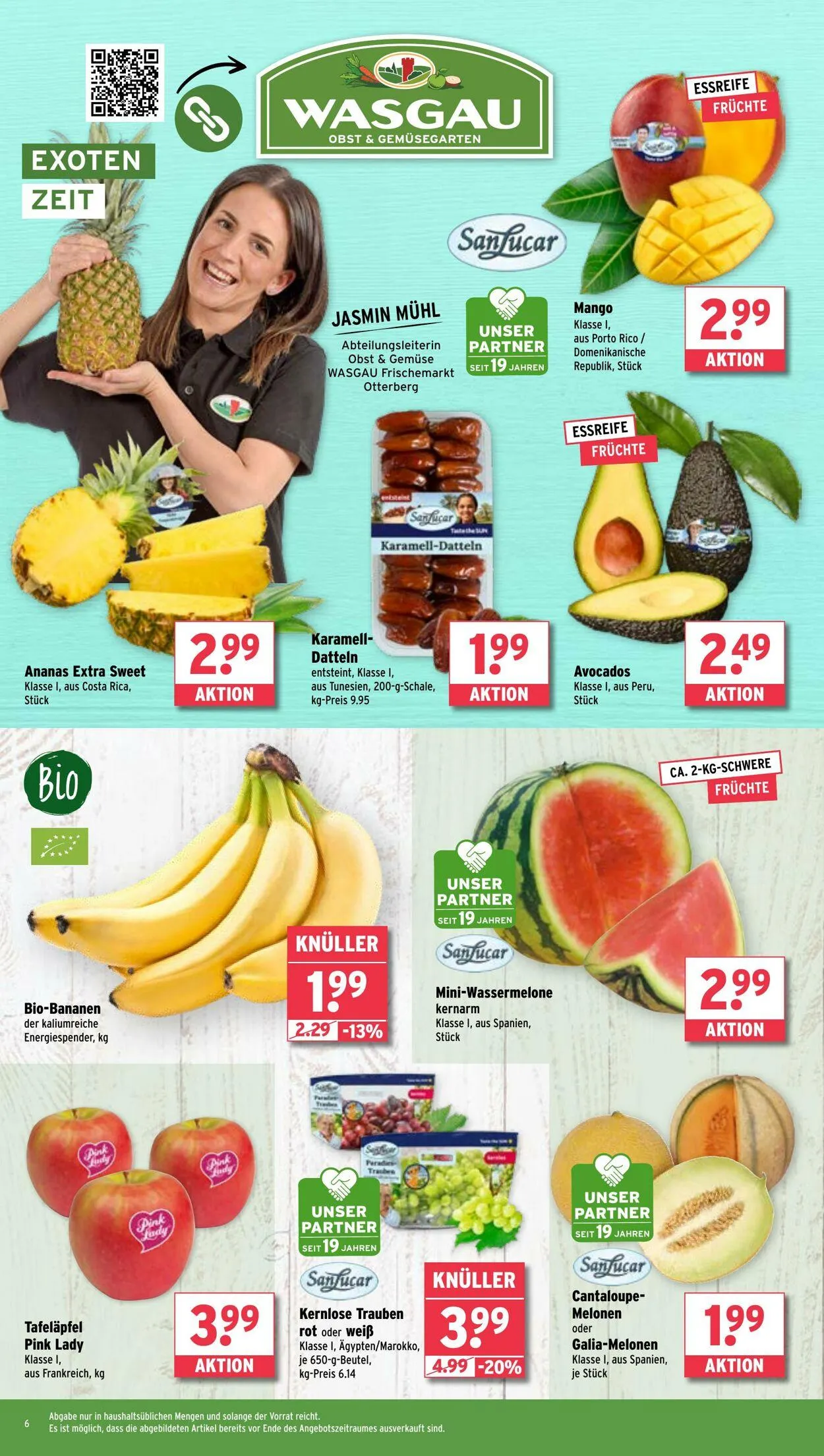 WASGAU Aktueller Prospekt von 10. August bis 24. August 2025 - Prospekt seite 6