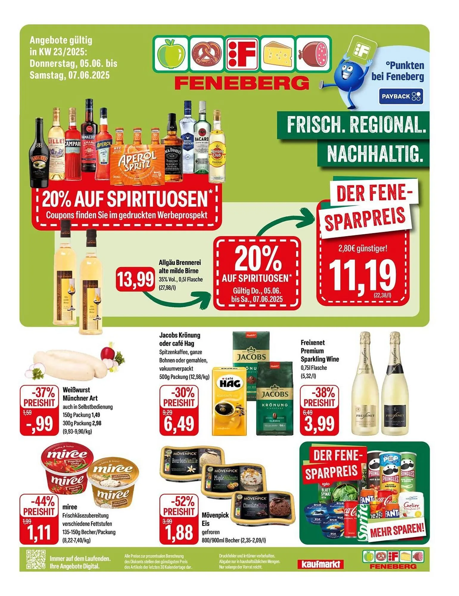 Feneberg Prospekt von 5. Juni bis 7. Juni 2025 - Prospekt seite 1