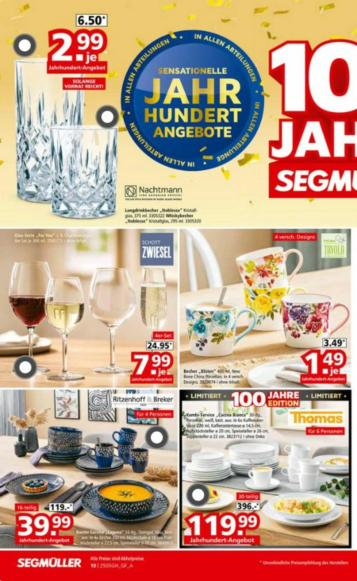 SEGMÜLLER von 19. April bis 26. April 2025 - Prospekt seite 16