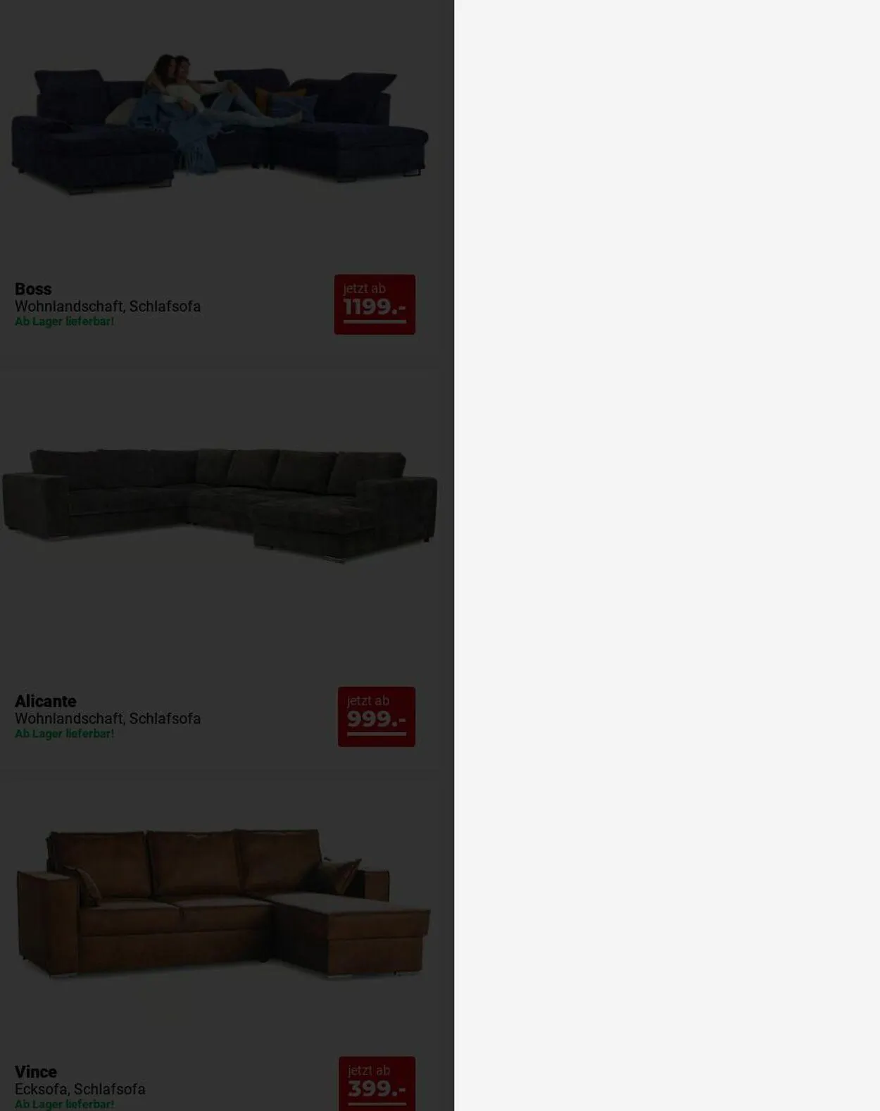 Seats and Sofas Aktueller Prospekt von 20. Oktober bis 29. Oktober 2025 - Prospekt seite 6