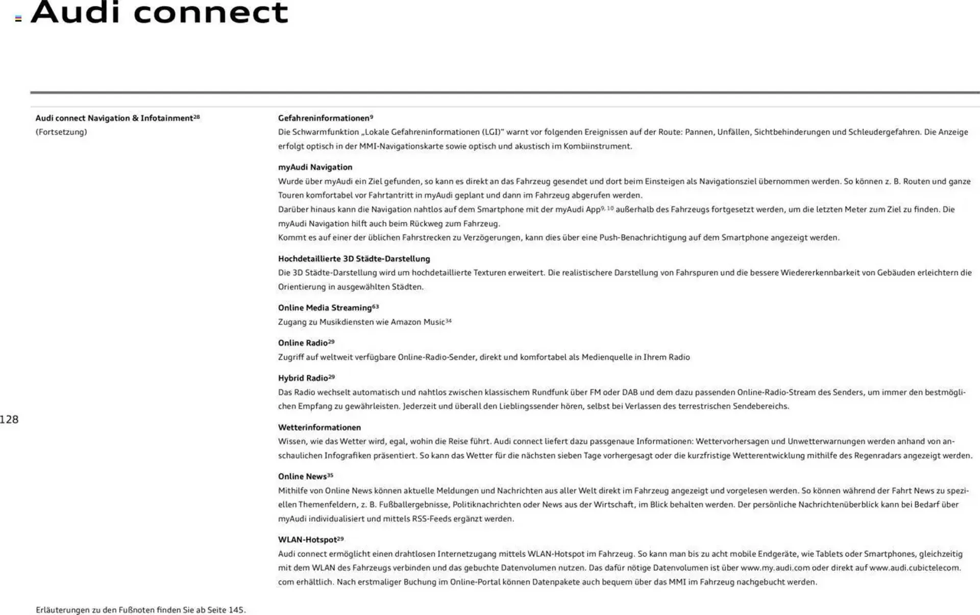 Audi Prospekt von 20. Februar bis 9. Januar 2026 - Prospekt seite 127
