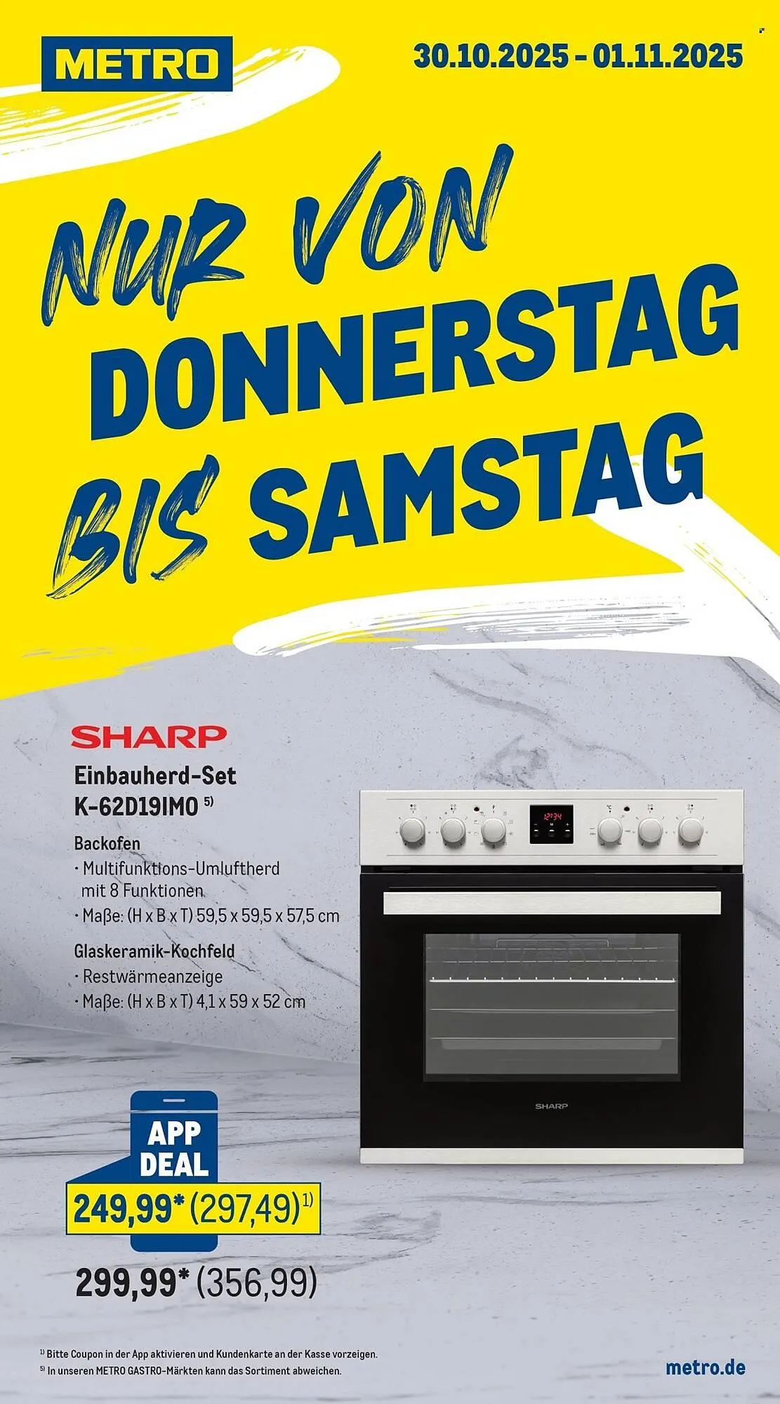 METRO Prospekt von 27. Oktober bis 1. November 2025 - Prospekt seite 3