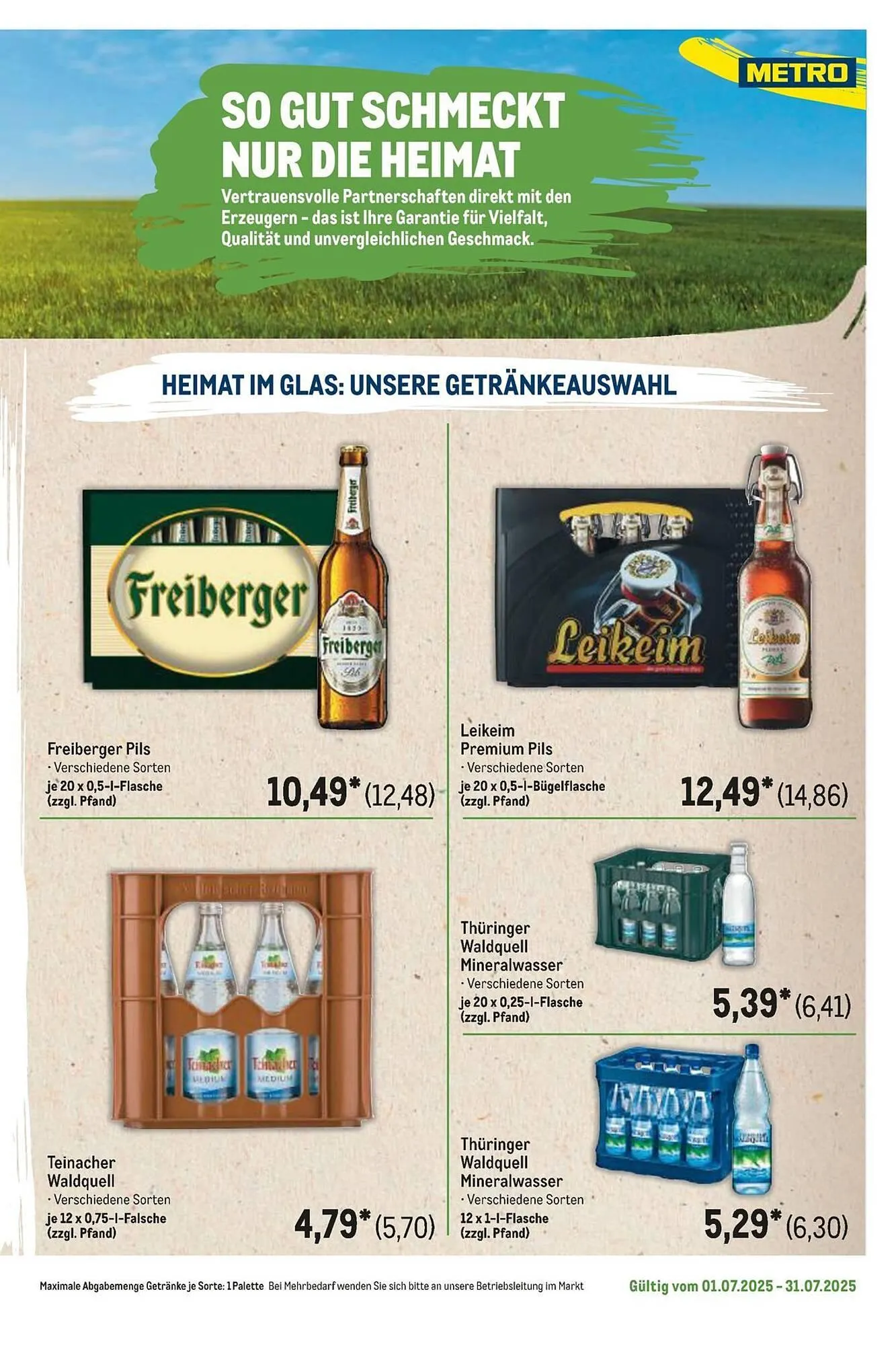 METRO Prospekt von 1. Juli bis 31. Juli 2025 - Prospekt seite 103