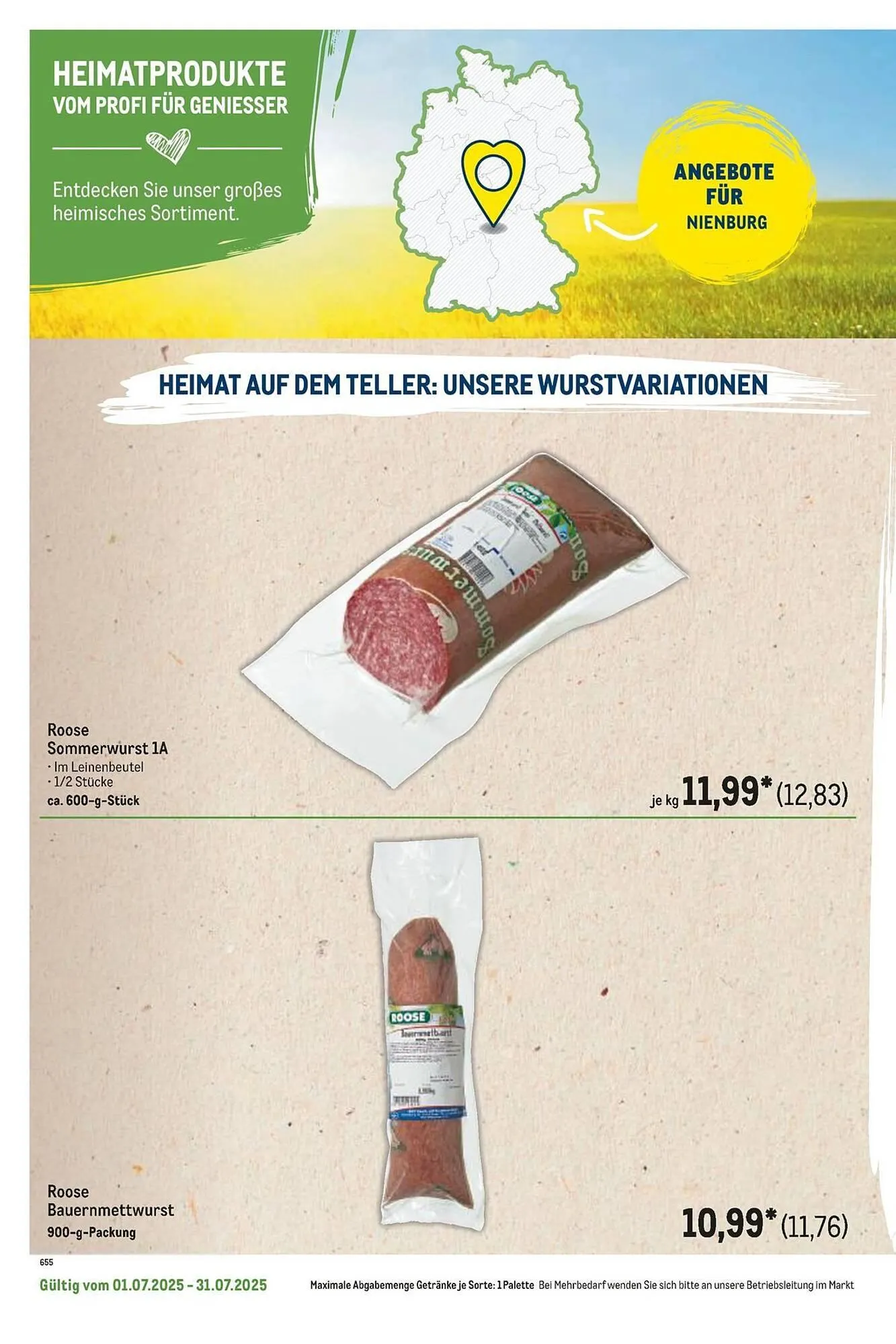 METRO Prospekt von 1. Juli bis 31. Juli 2025 - Prospekt seite 12