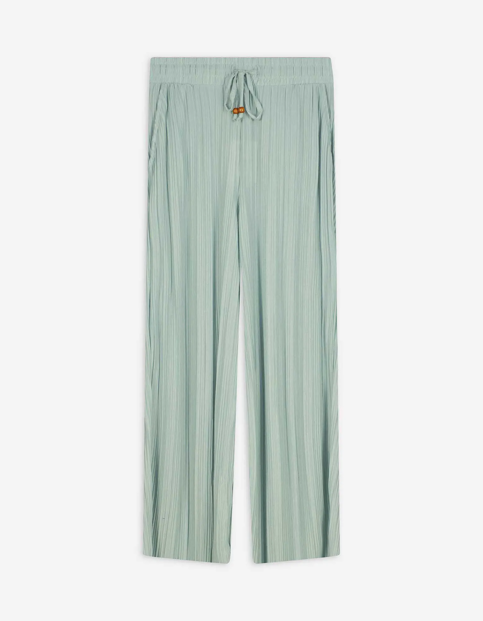 Palazzohose - einfarbig - hellgrün