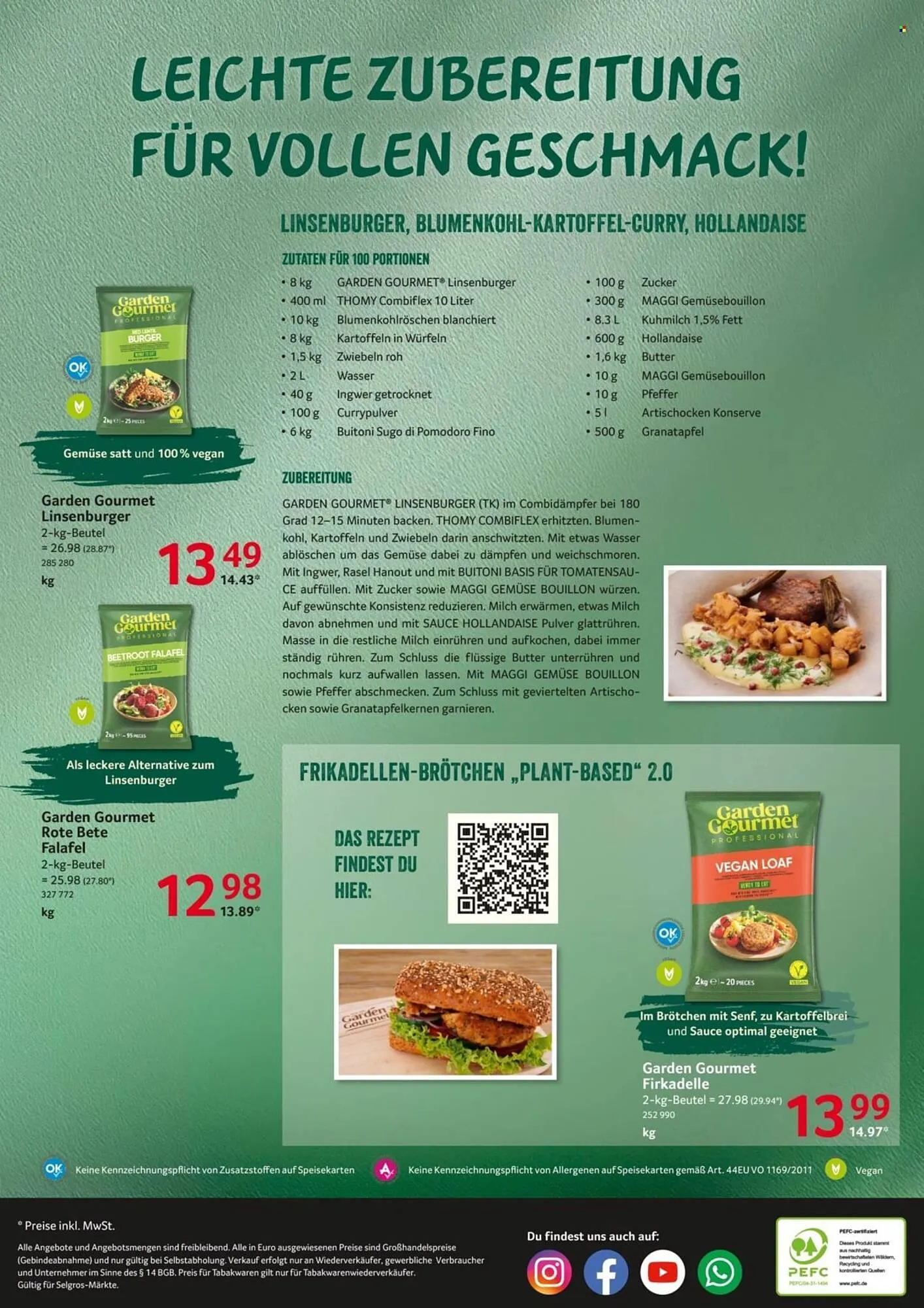 Selgros Prospekt von 16. Oktober bis 29. Oktober 2025 - Prospekt seite 44